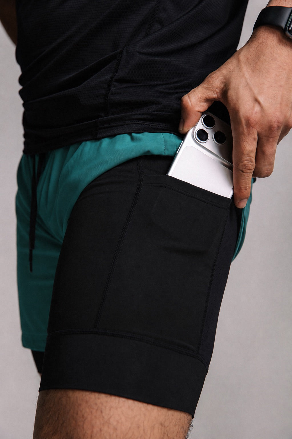 Core-Vent Liner Short - Teal
