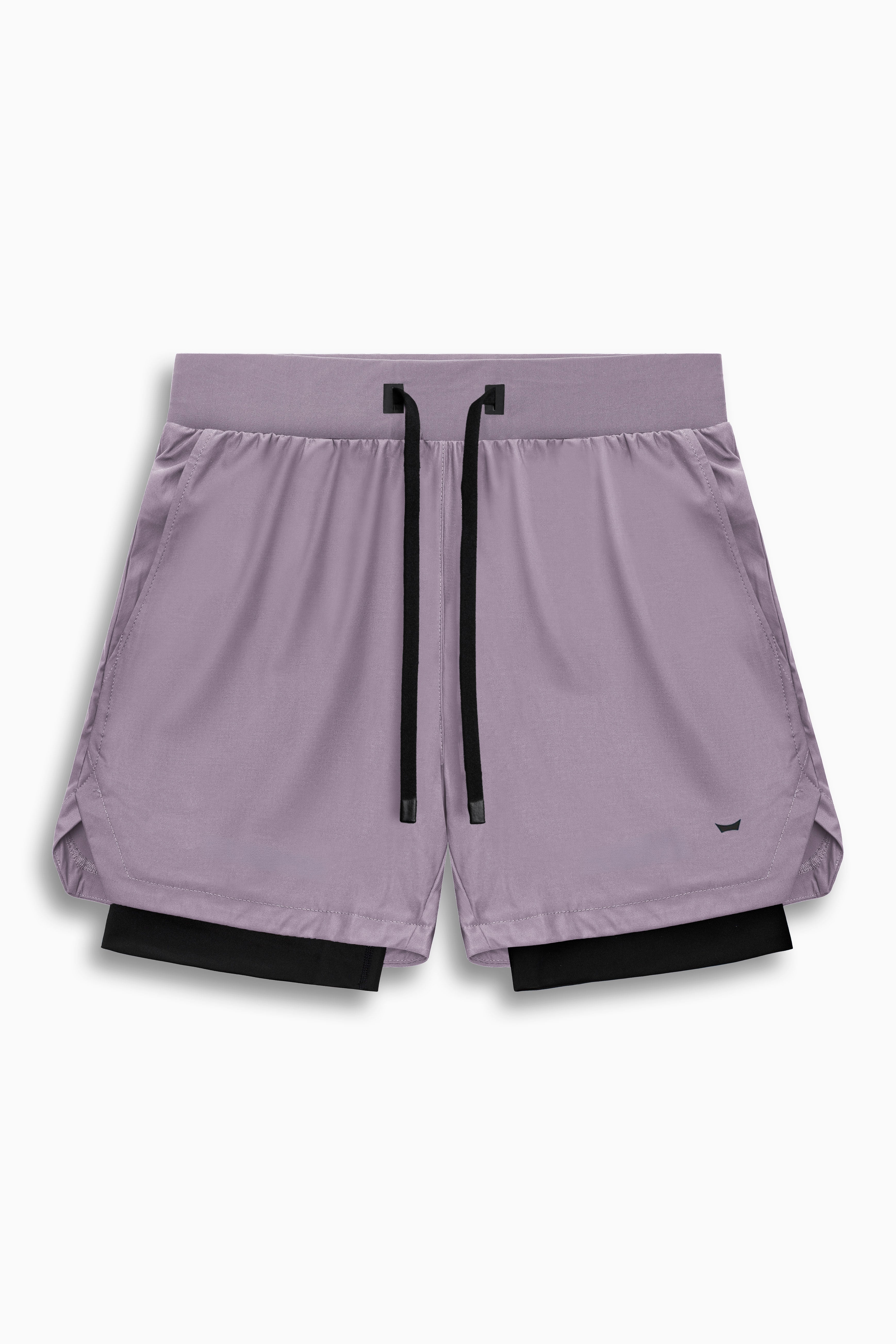Core-Vent Liner Short - Purple Gray