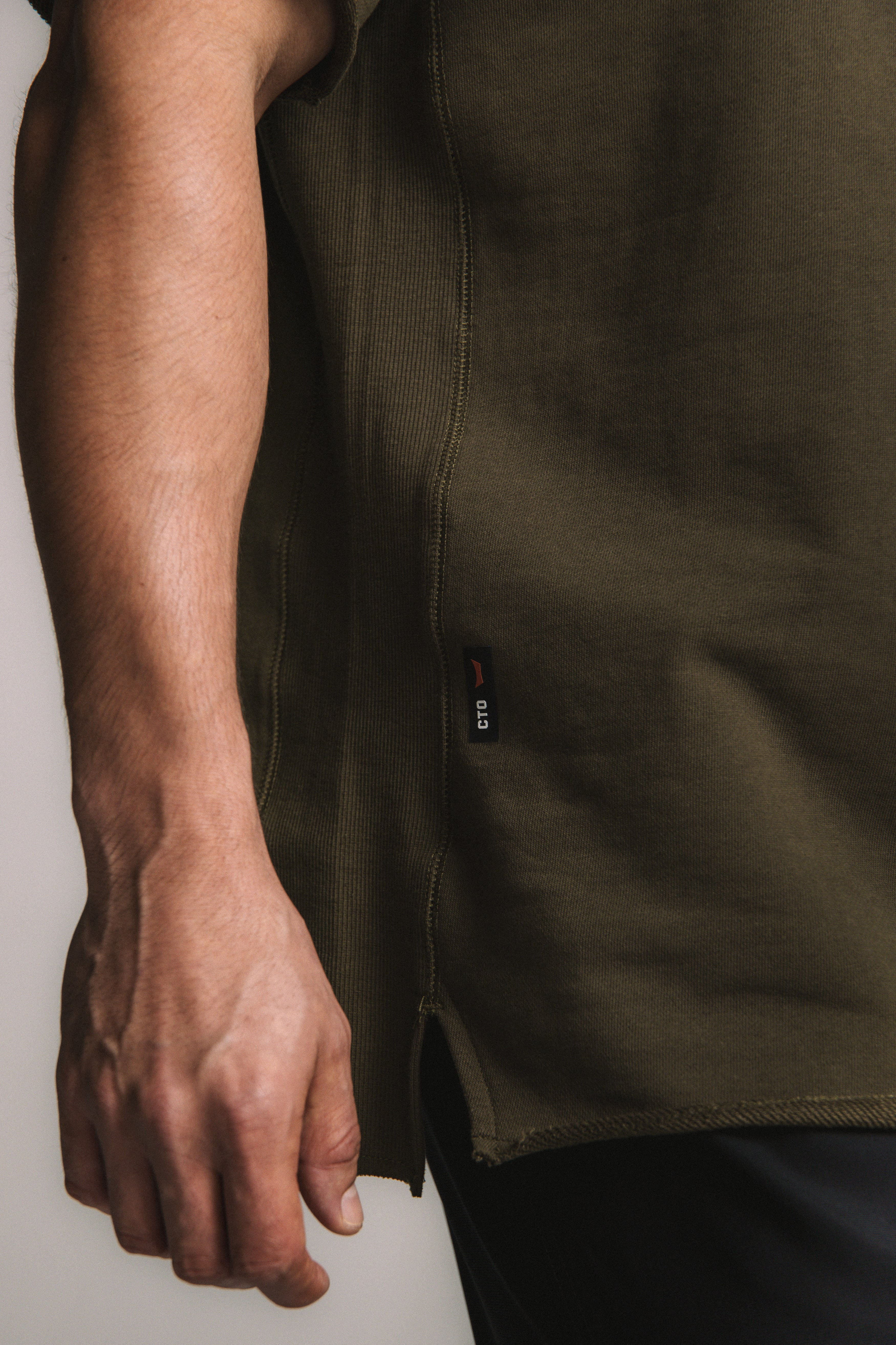 NeoTerra Oversized Tee - Army Green