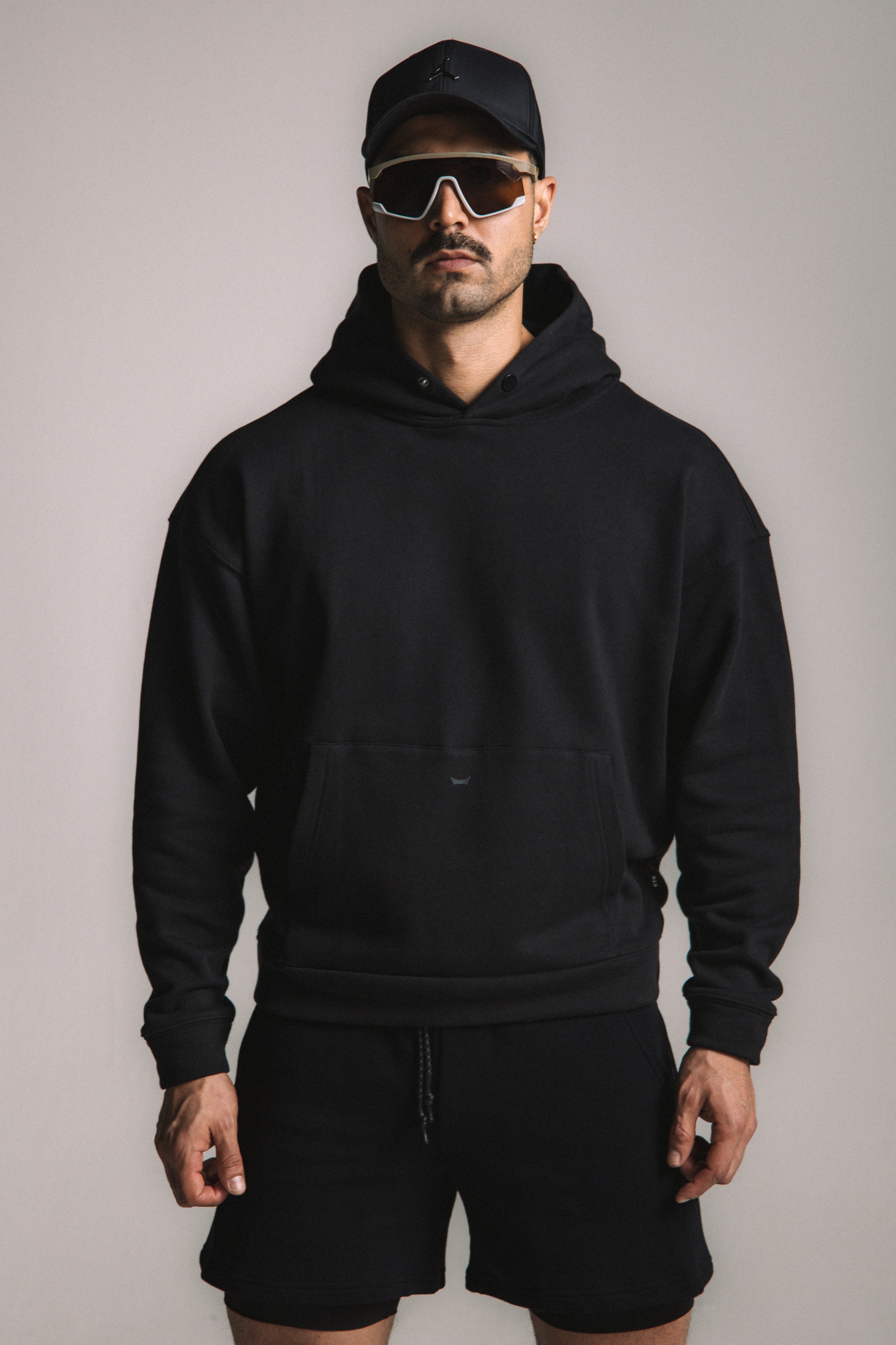 NeoTerra Oversized Hoodie - Black