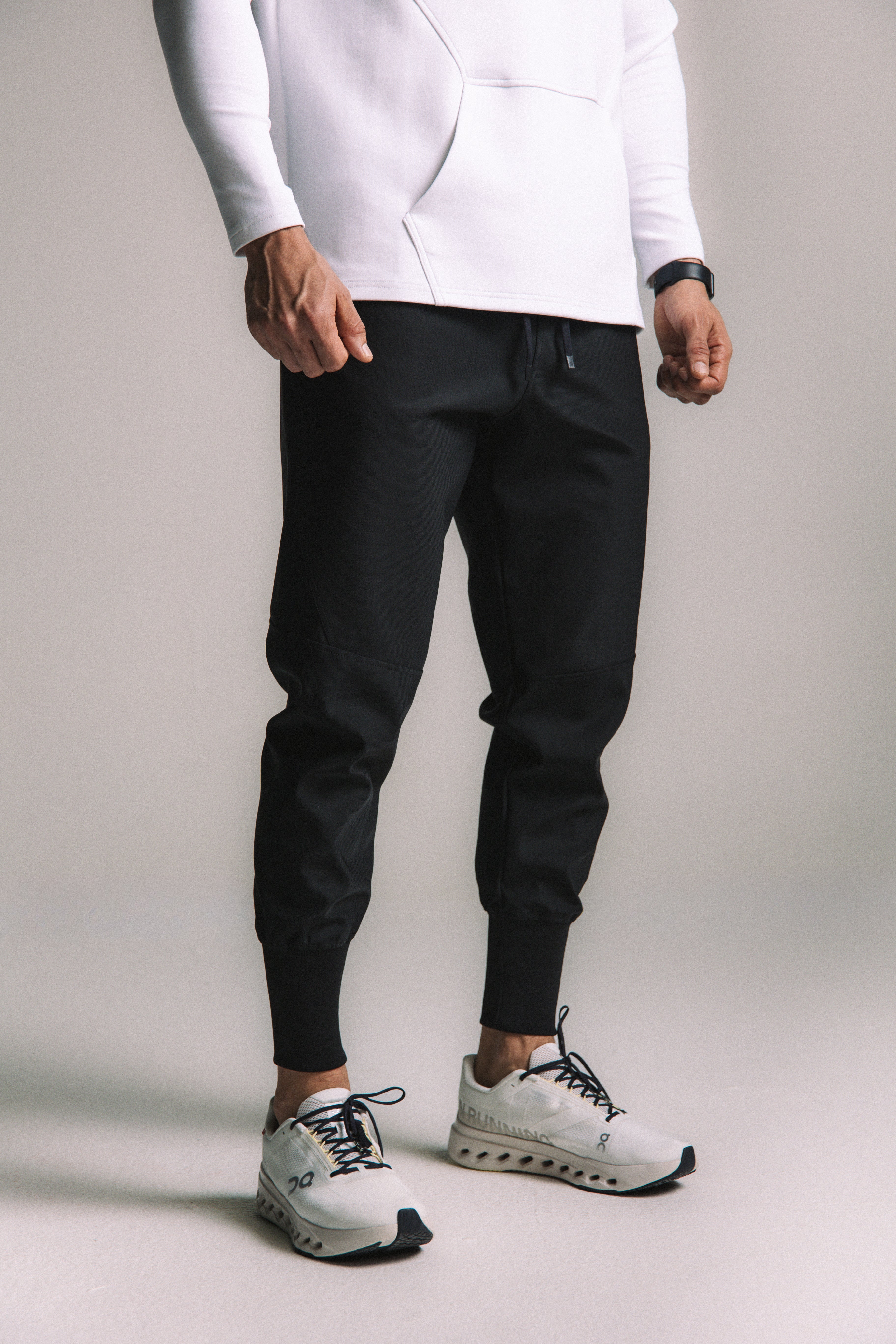 Core-Vent High Cuff Training Jogger - Black