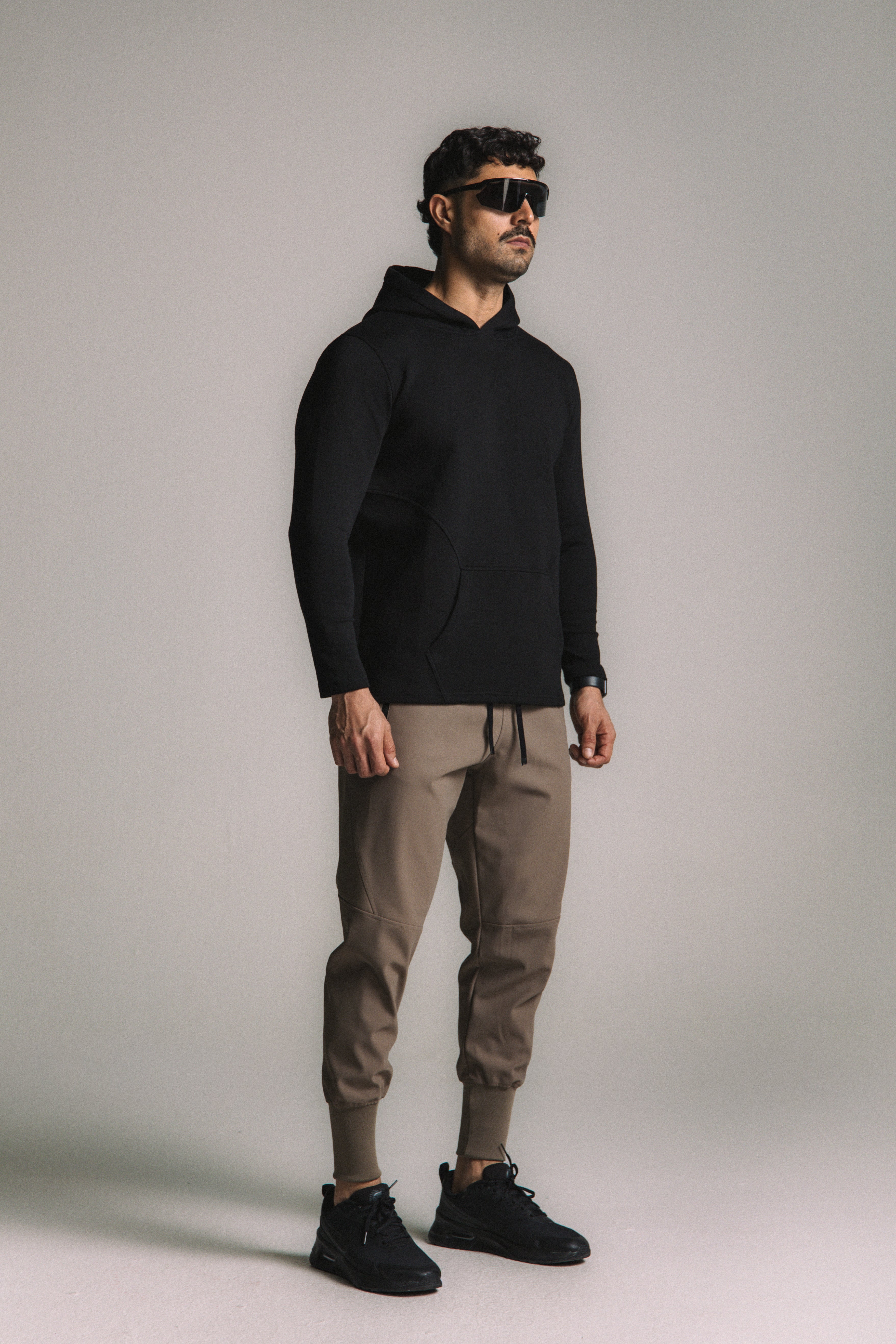 Core-Vent High Cuff Training Jogger - Brown