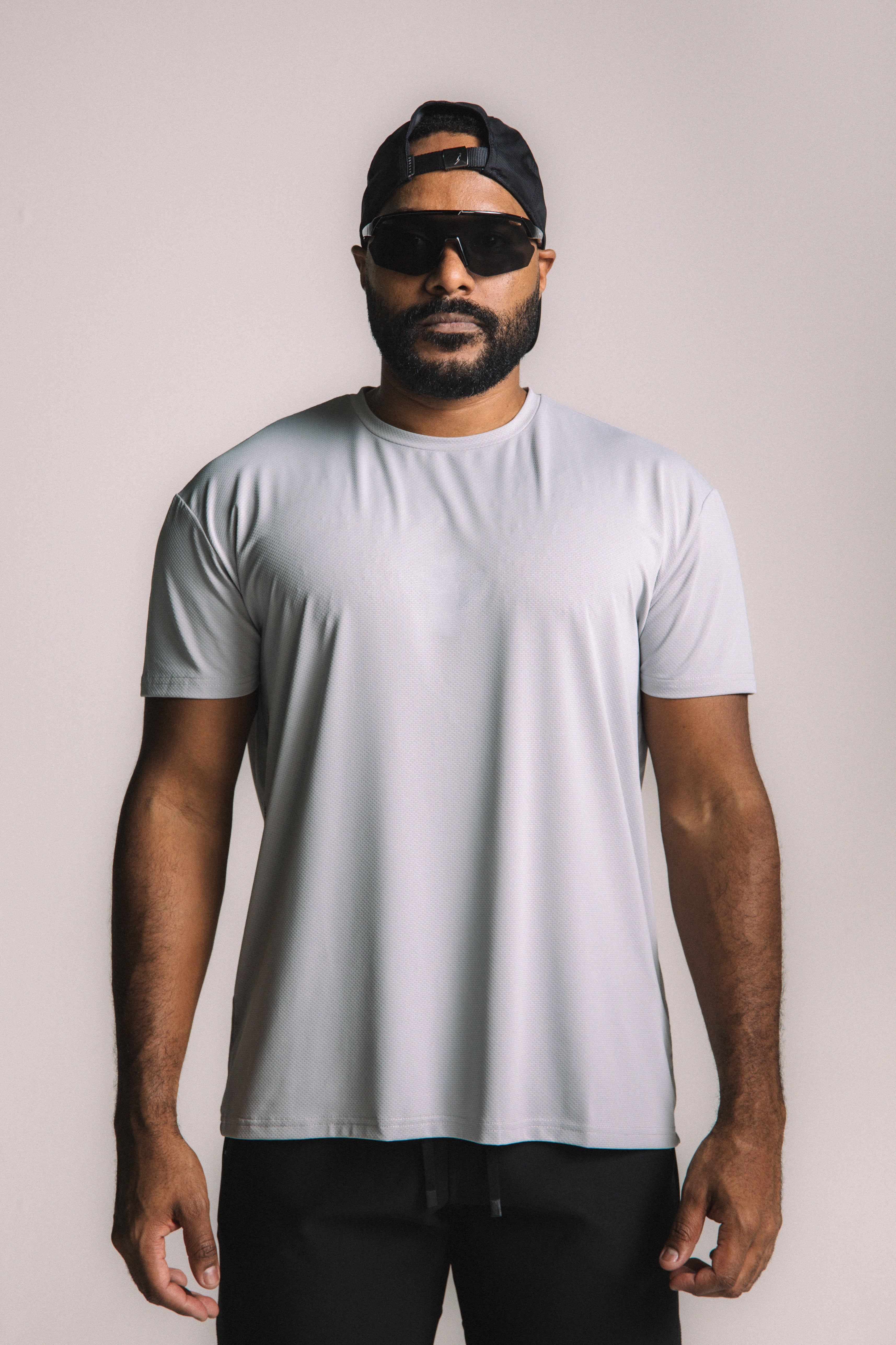Velion Relaxed Tee - Light Gray