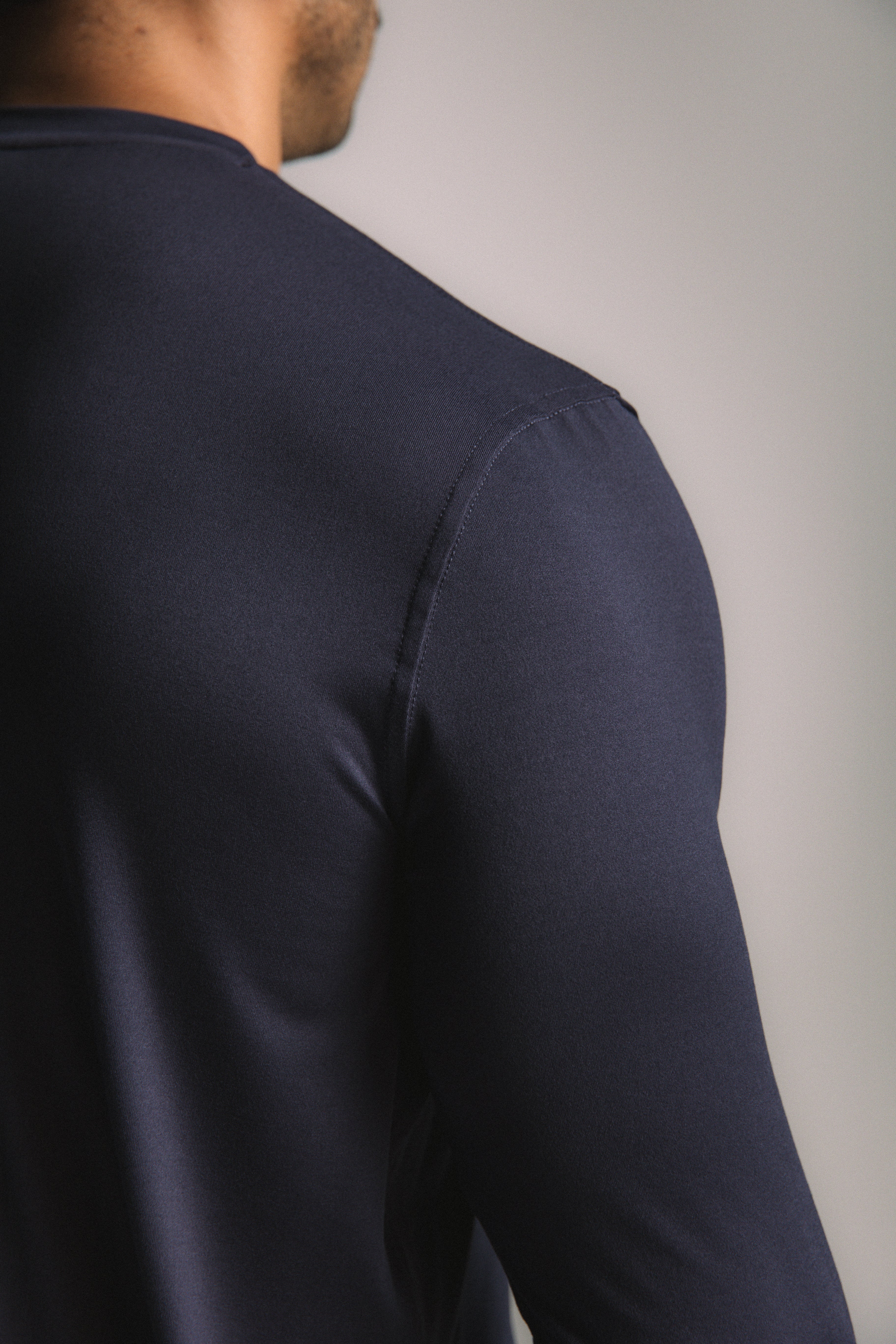 OmniSoft Essential Long Sleeve - Navy Blue