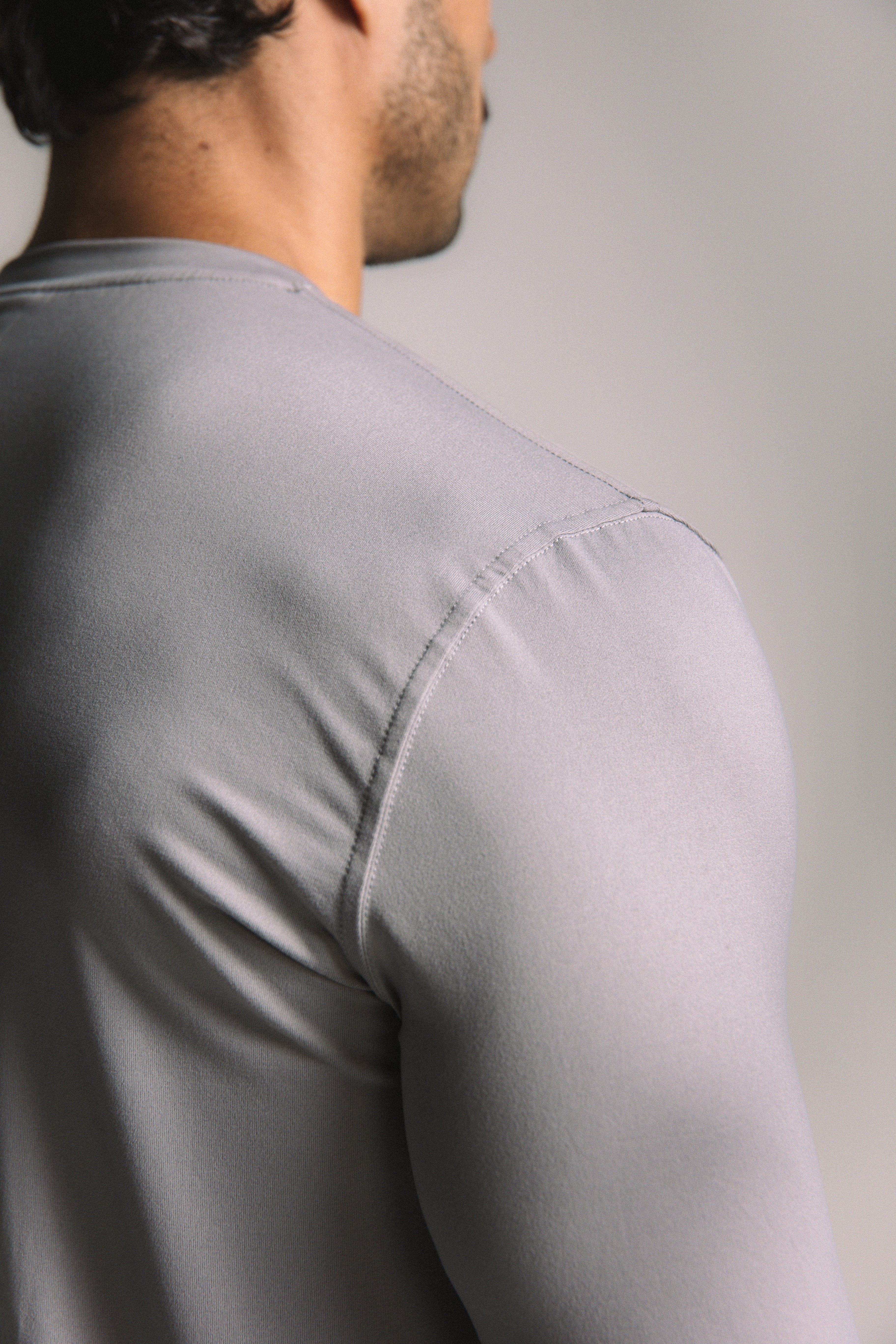 OmniSoft Essential Long Sleeve - Light Gray