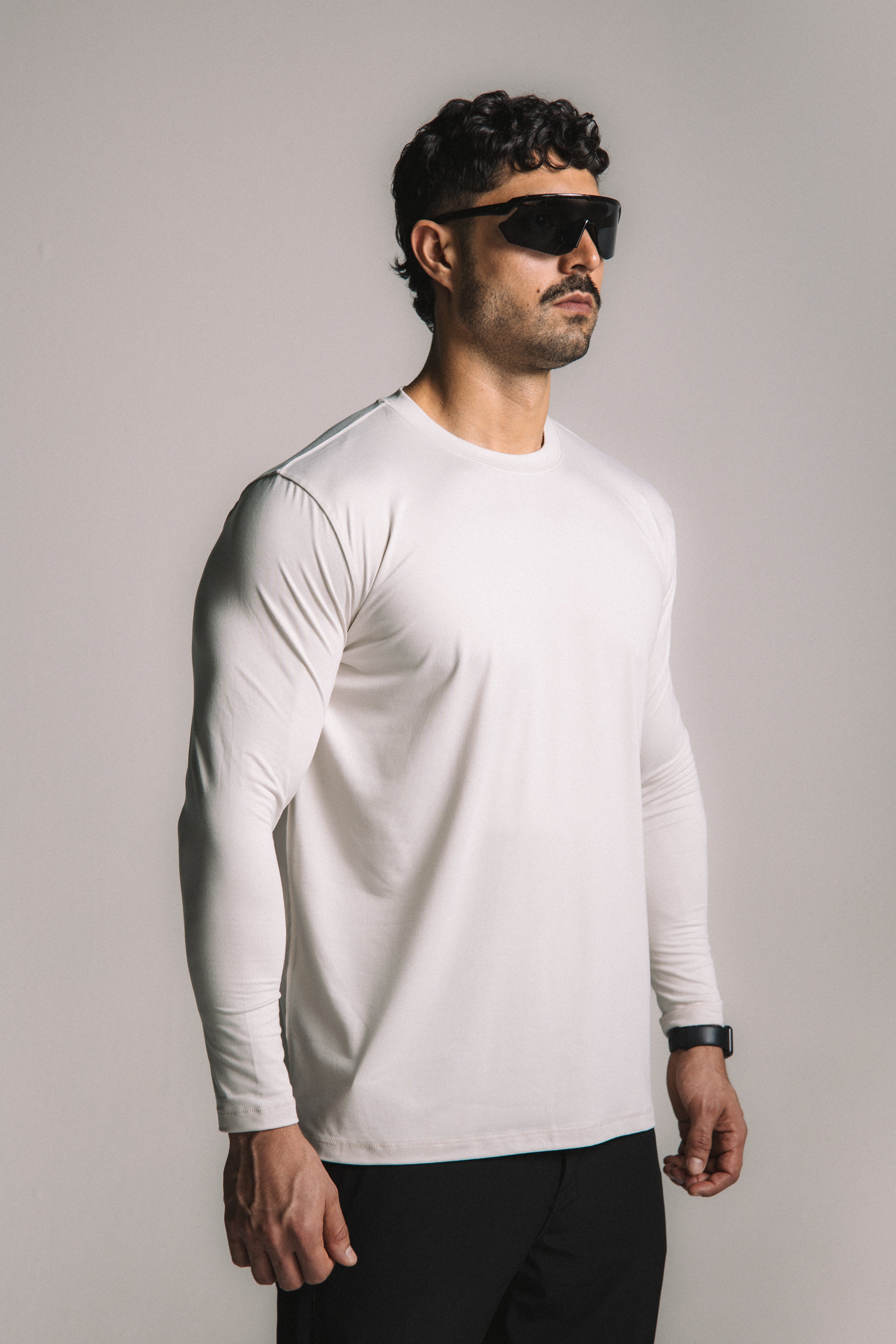 OmniSoft Essential Long Sleeve - Ivory