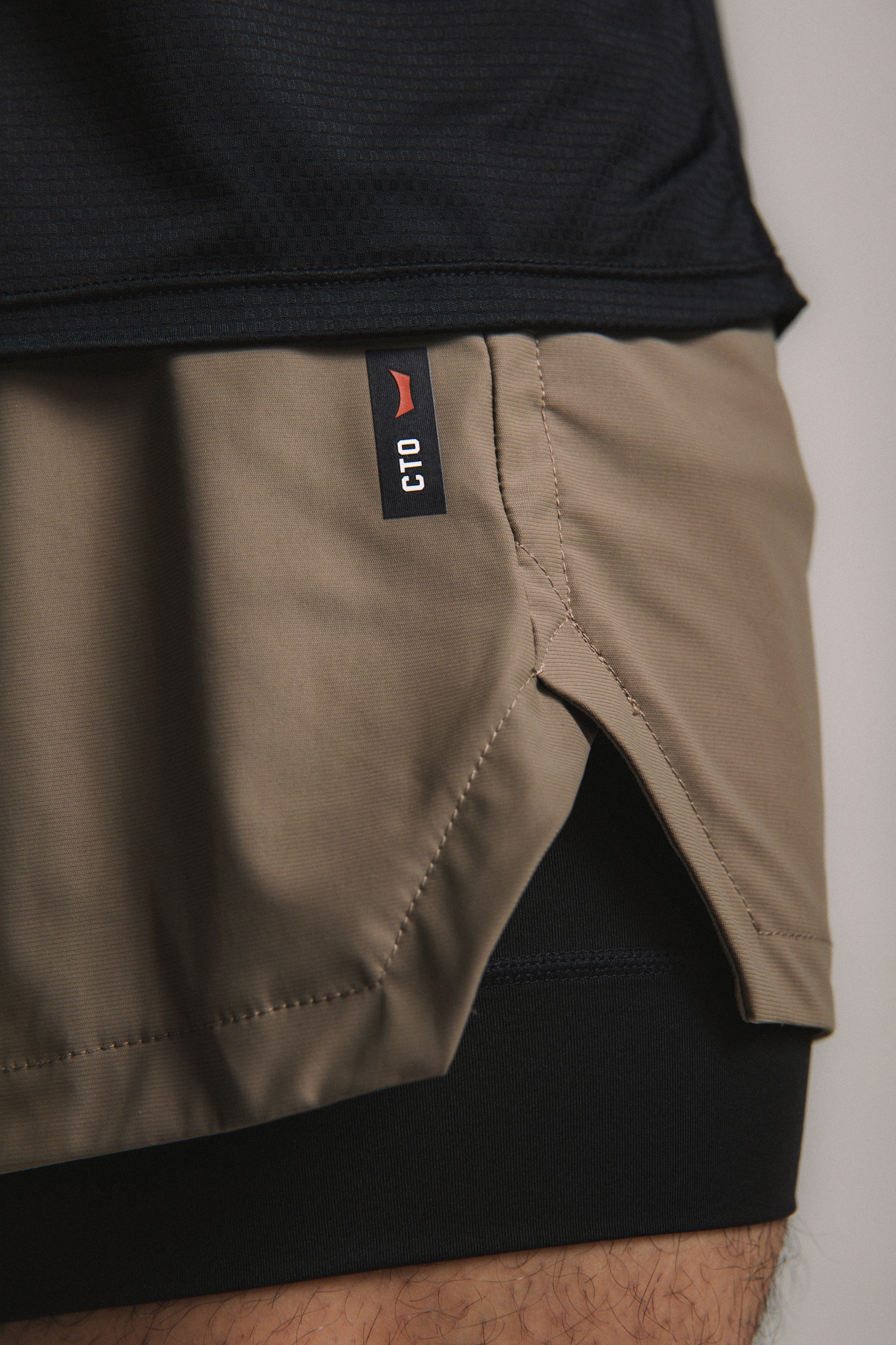 Core-Vent Liner Short - Brown
