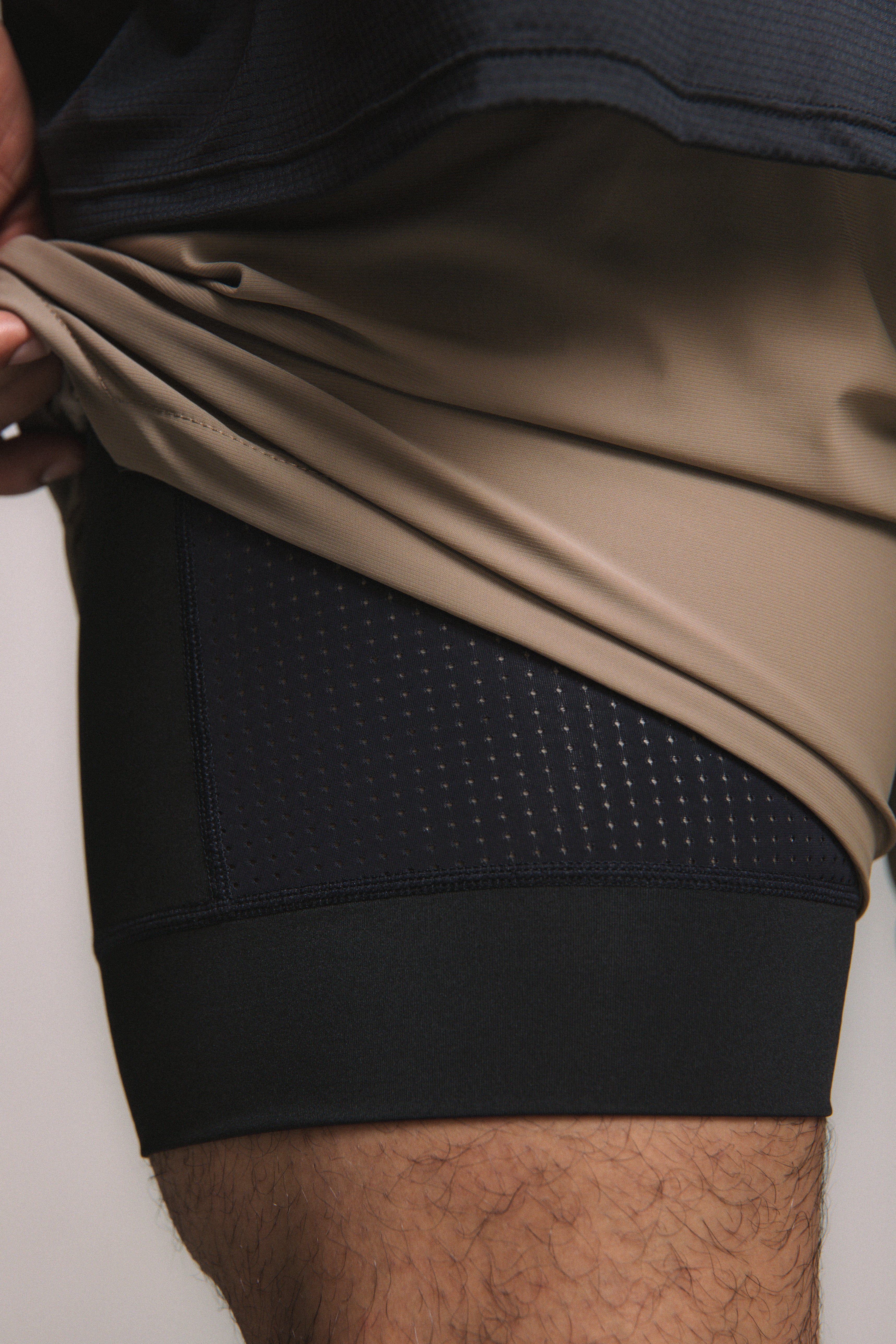 Core-Vent Liner Short - Brown