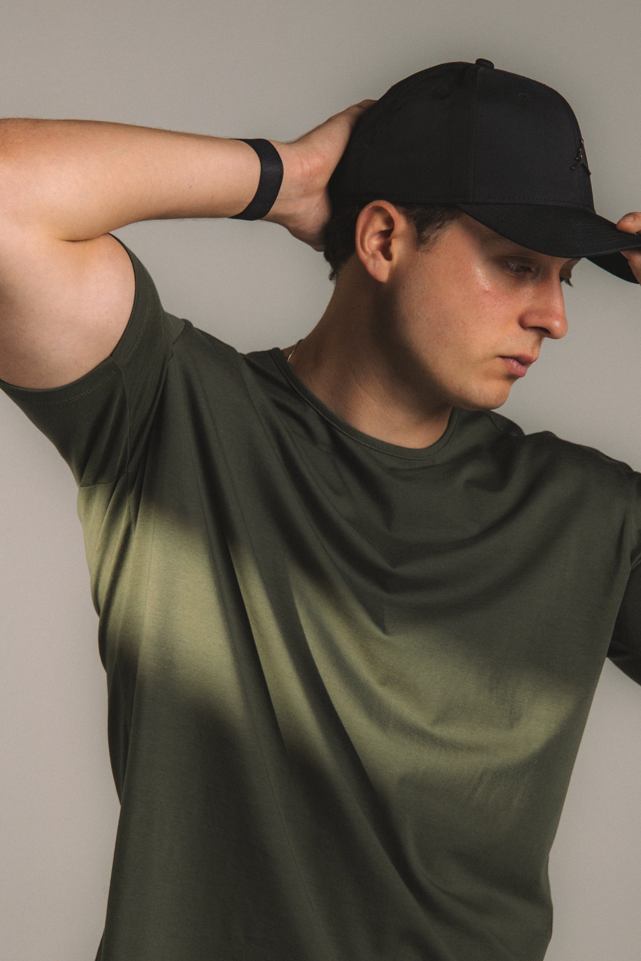 Ultra Soft Relax Tee - Olive Green