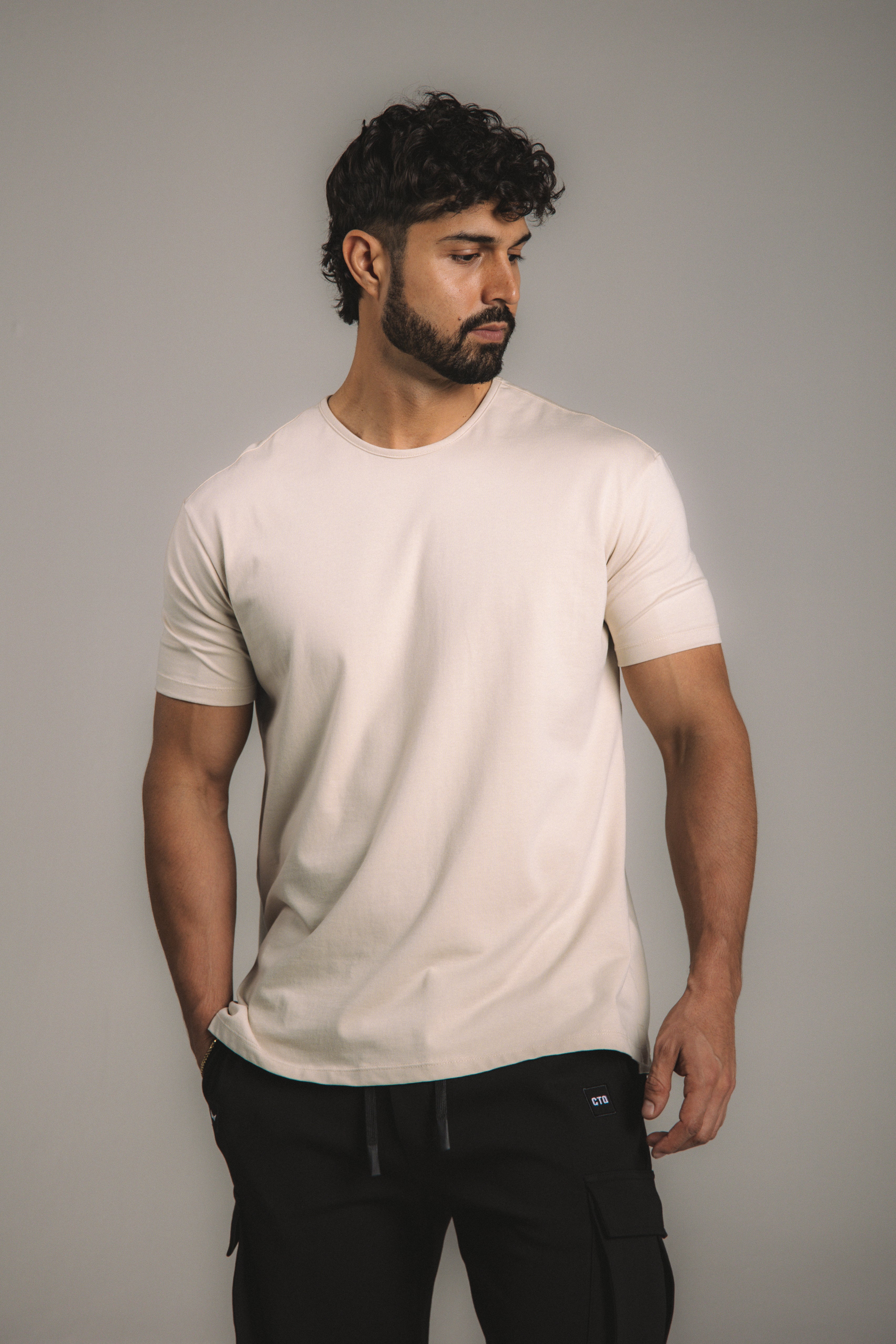 Ultra Soft Relax Tee - Ivory