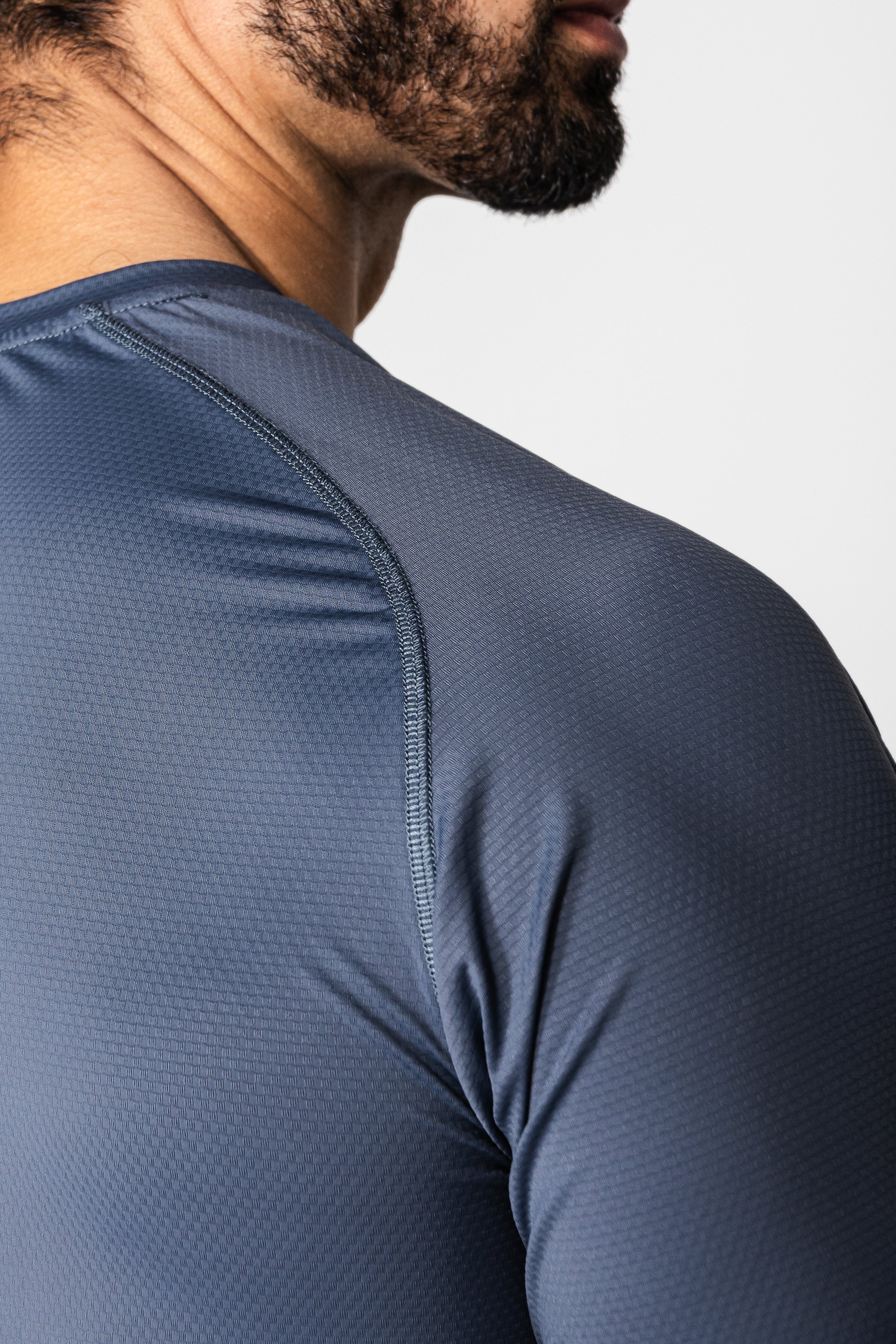 Artial Performance Tee - Steel Blue