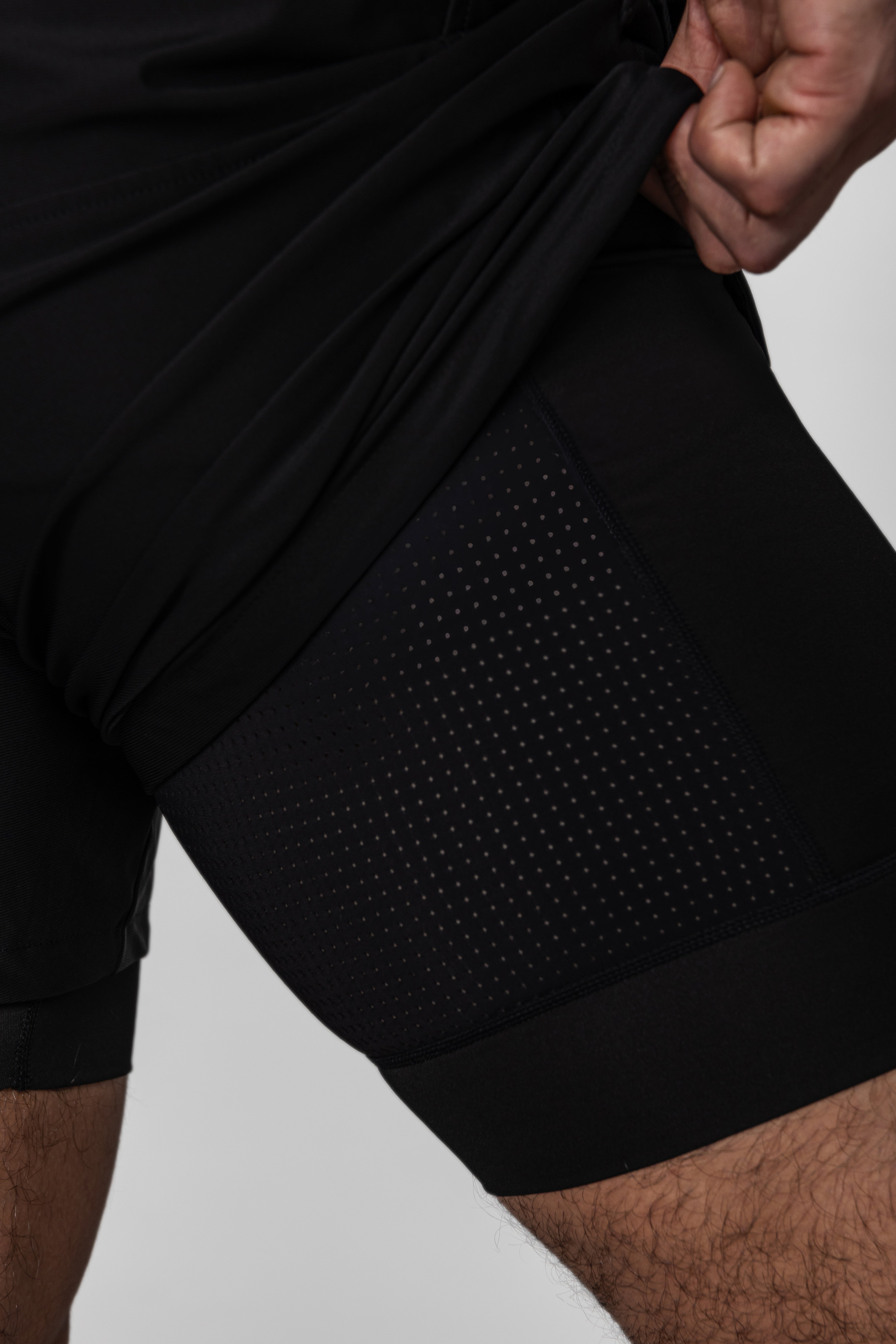 Core-Vent Liner Shorts - Black
