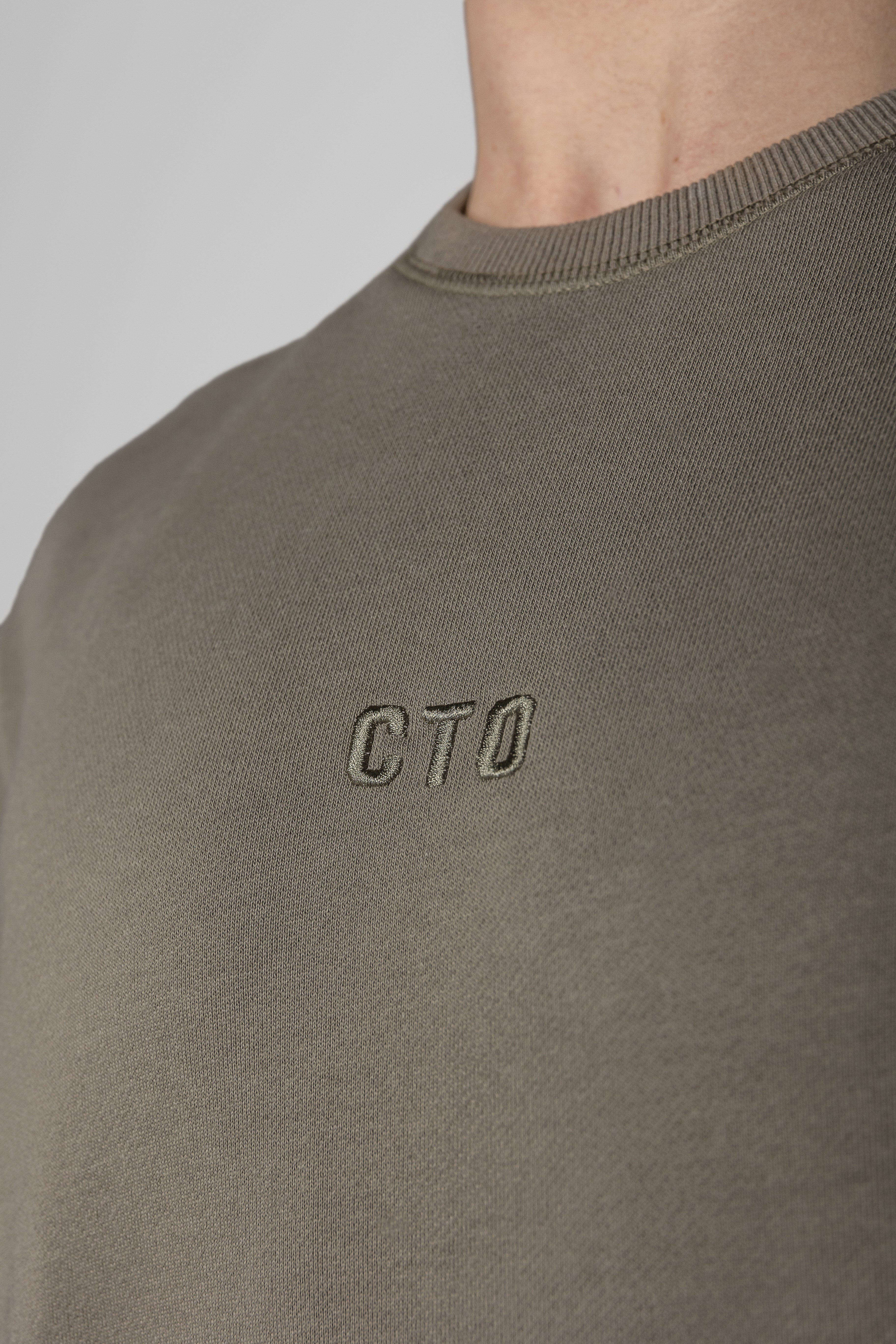 NeoTerra Oversized Tee - Olive Green