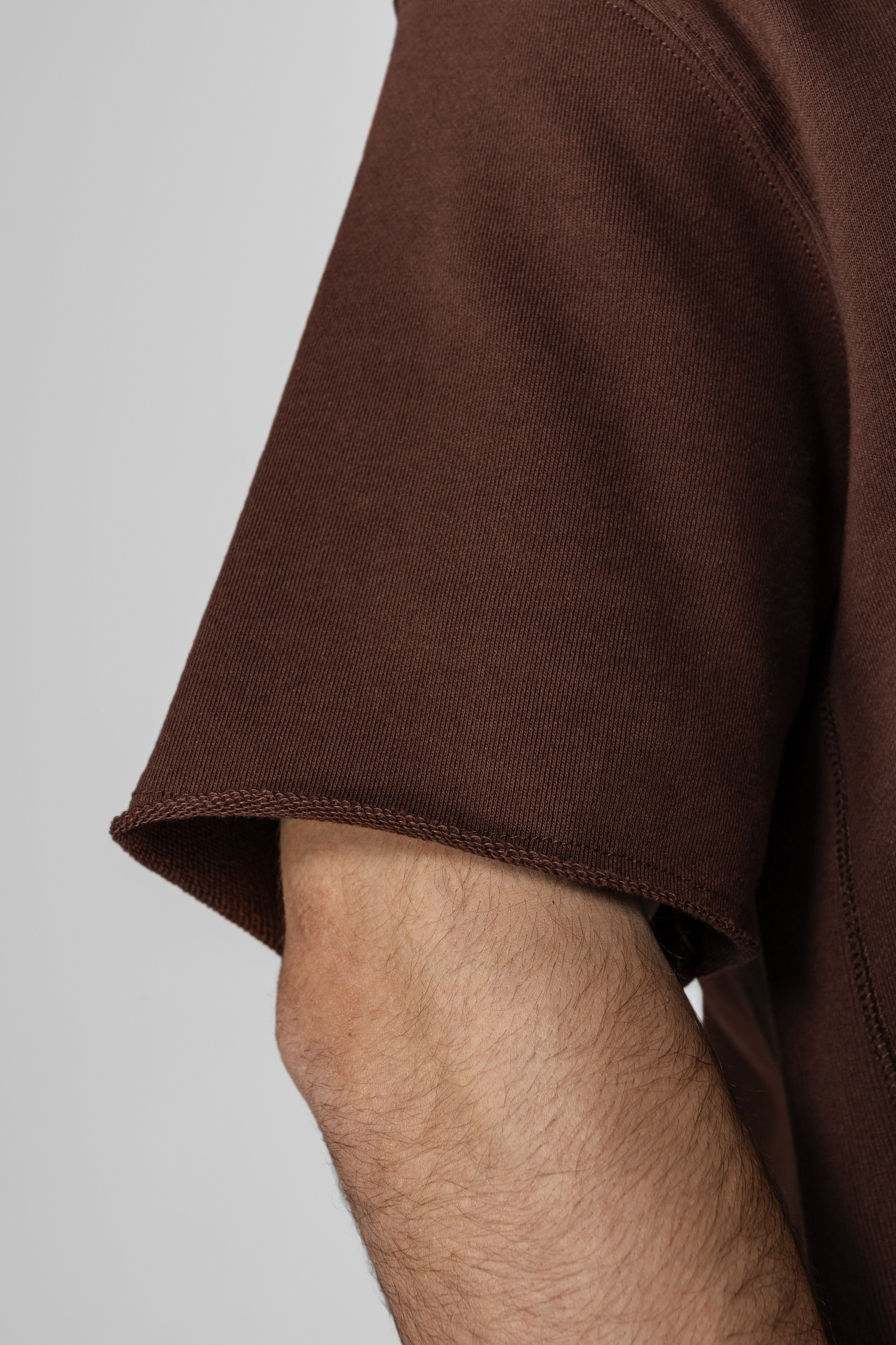 NeoTerra Oversized Tee - Red Brown