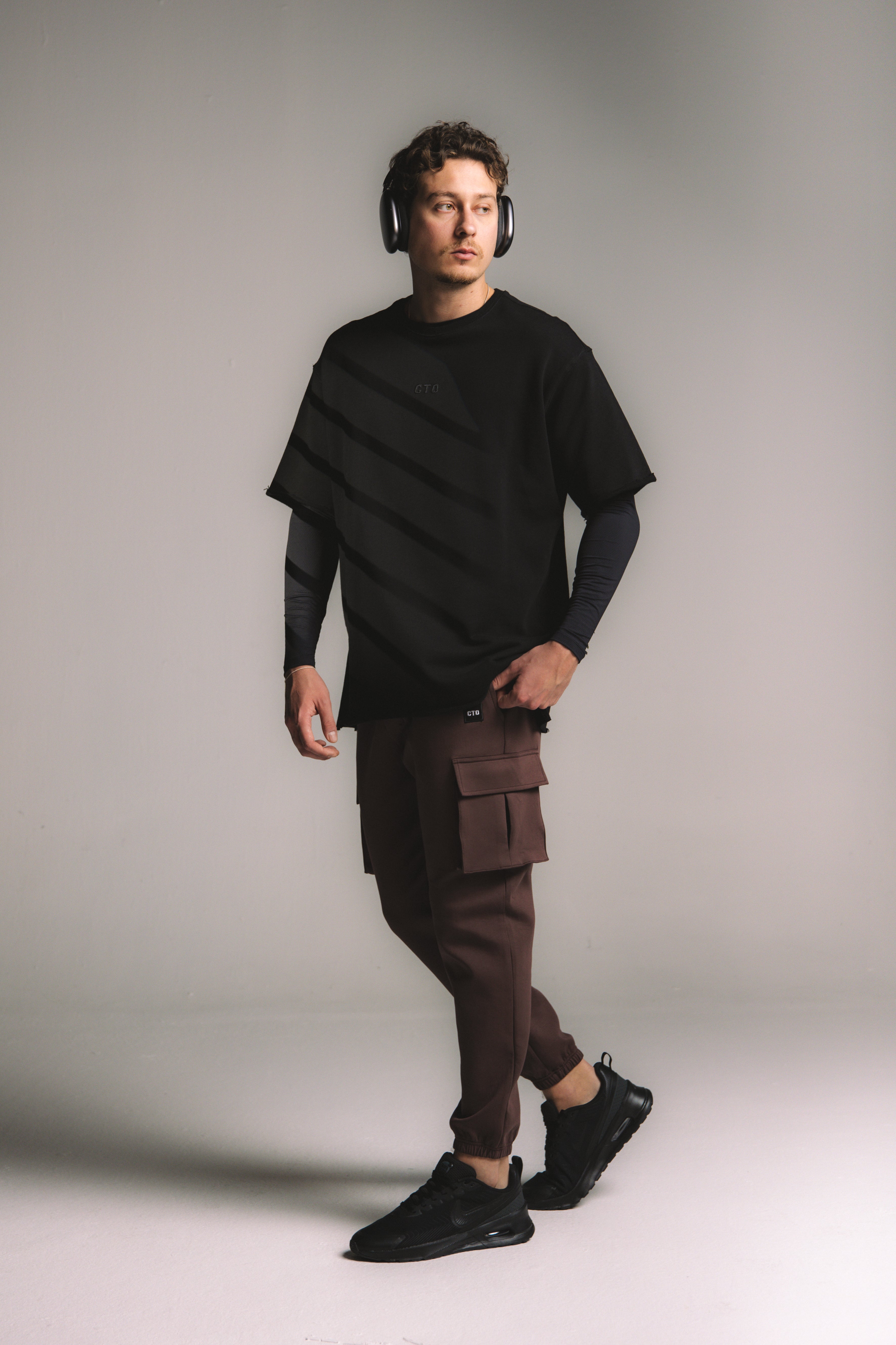 Velora Joggers - Red Brown