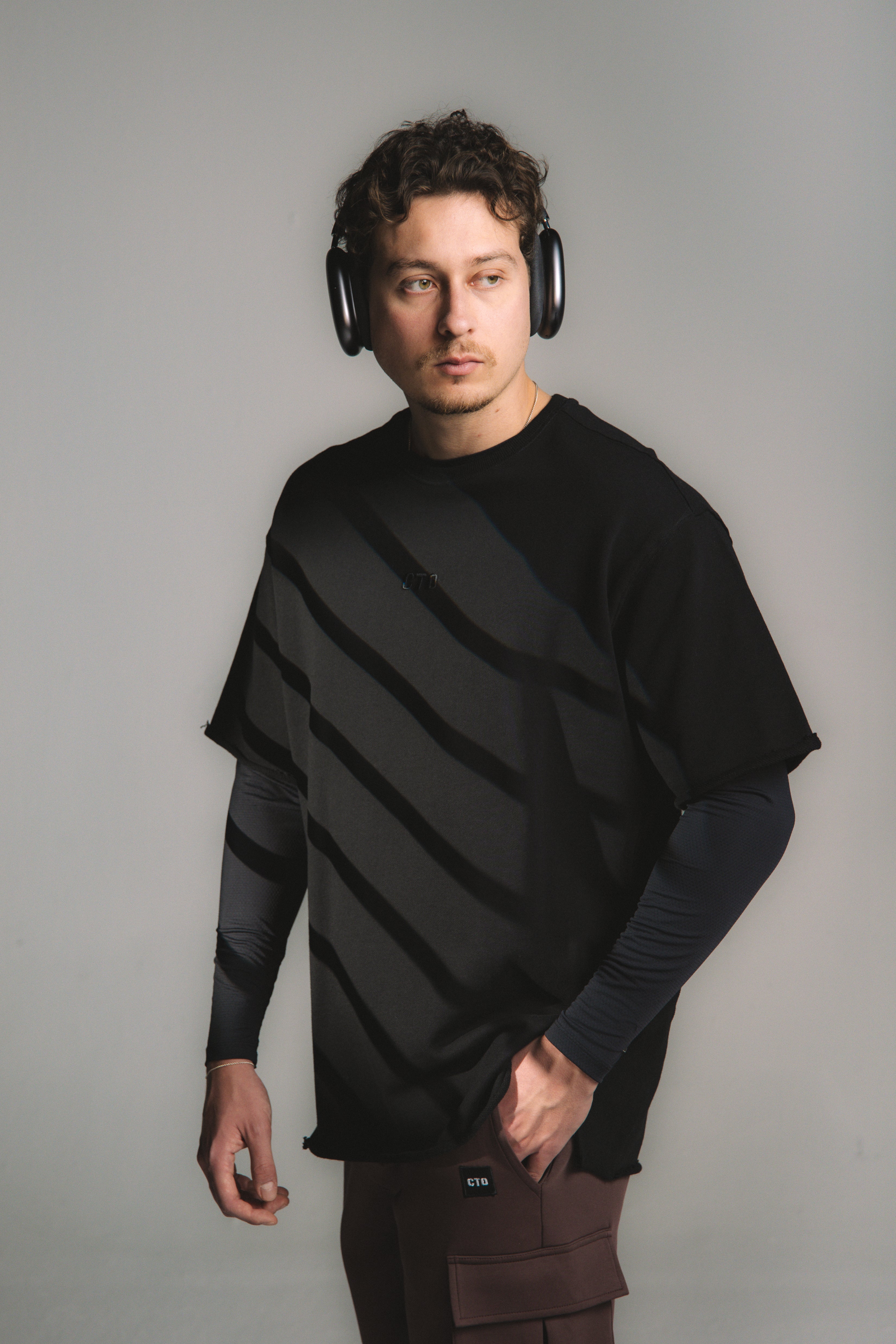 NeoTerra Oversized Tee - Black