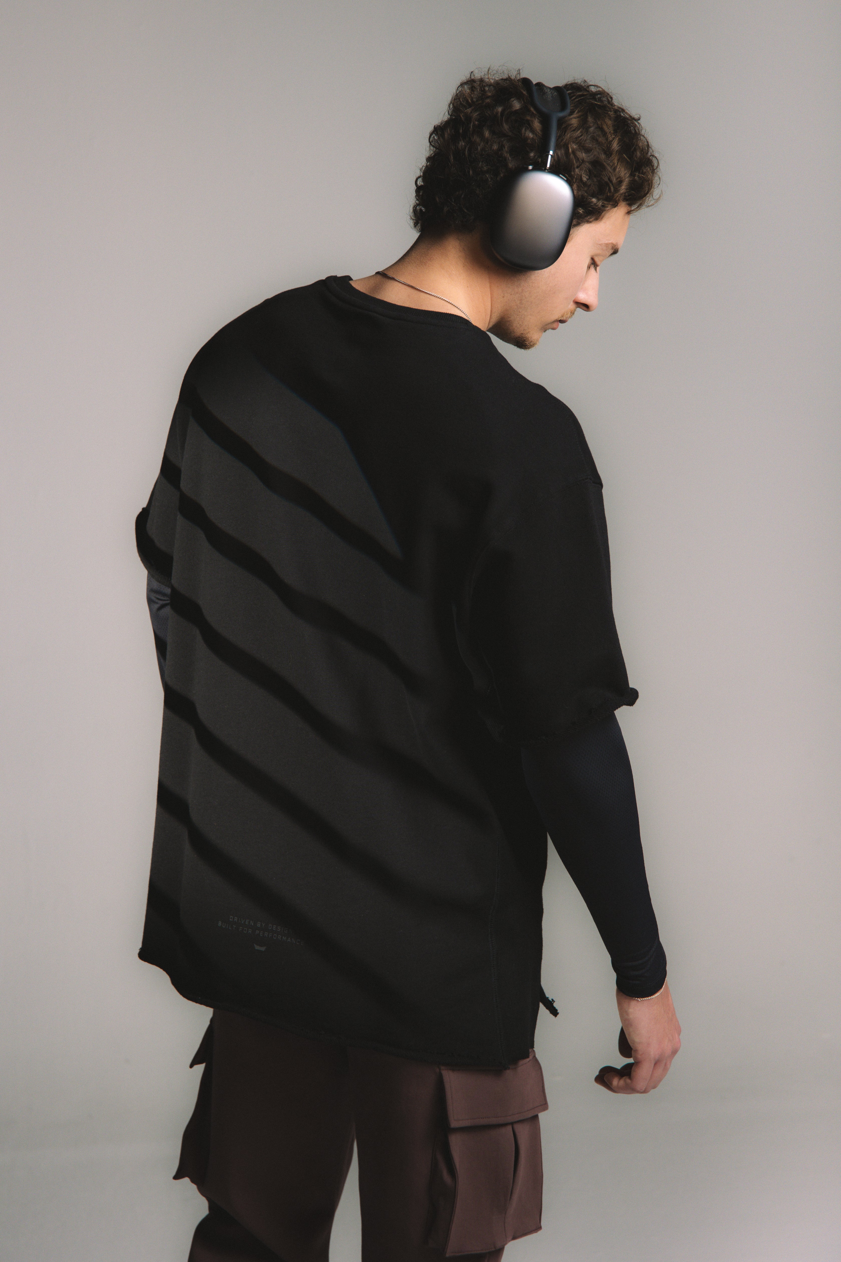 NeoTerra Oversized Tee - Black
