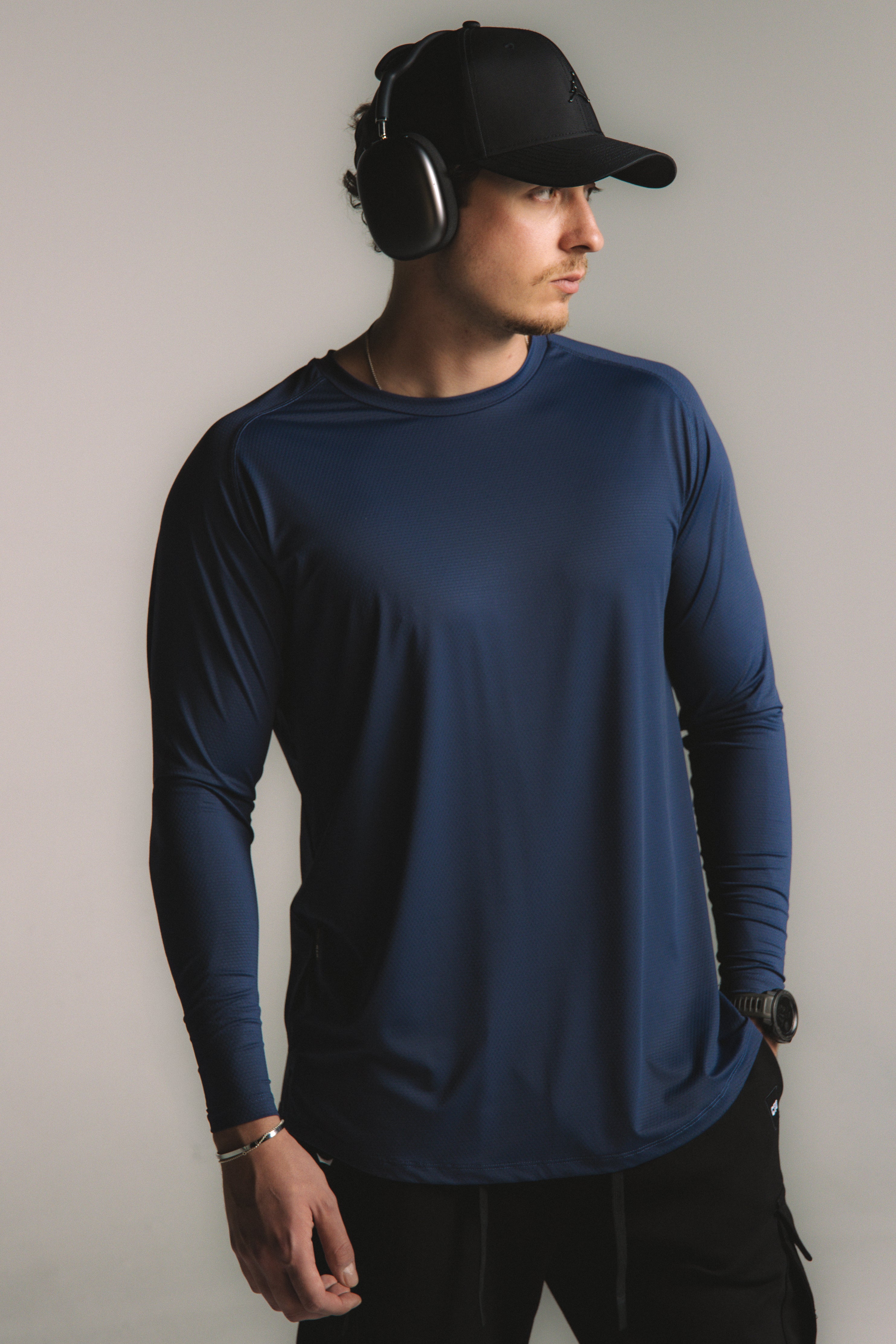 Artial Performance Long Sleeve - Navy Blue