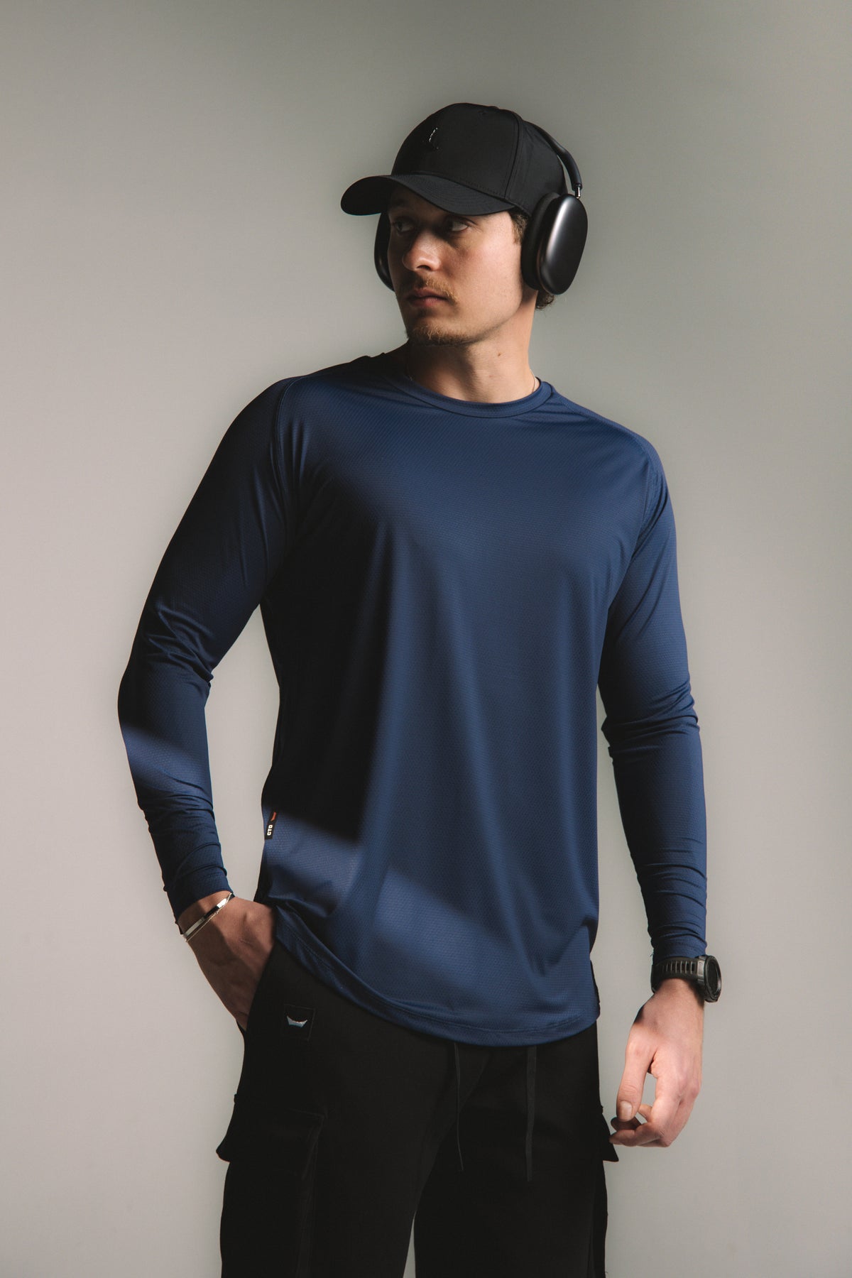 Artial Performance Long Sleeve - Navy Blue