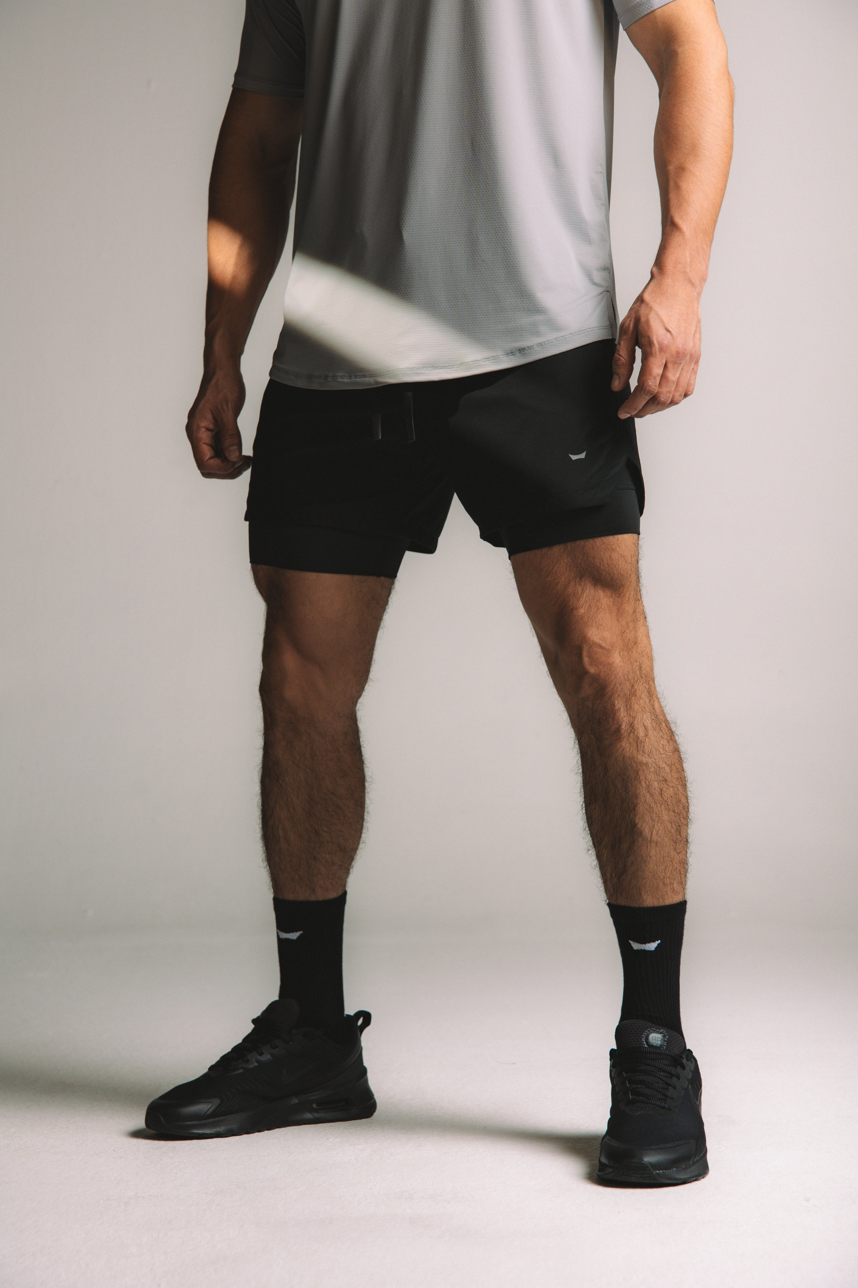 Core-Vent Liner Shorts - Black