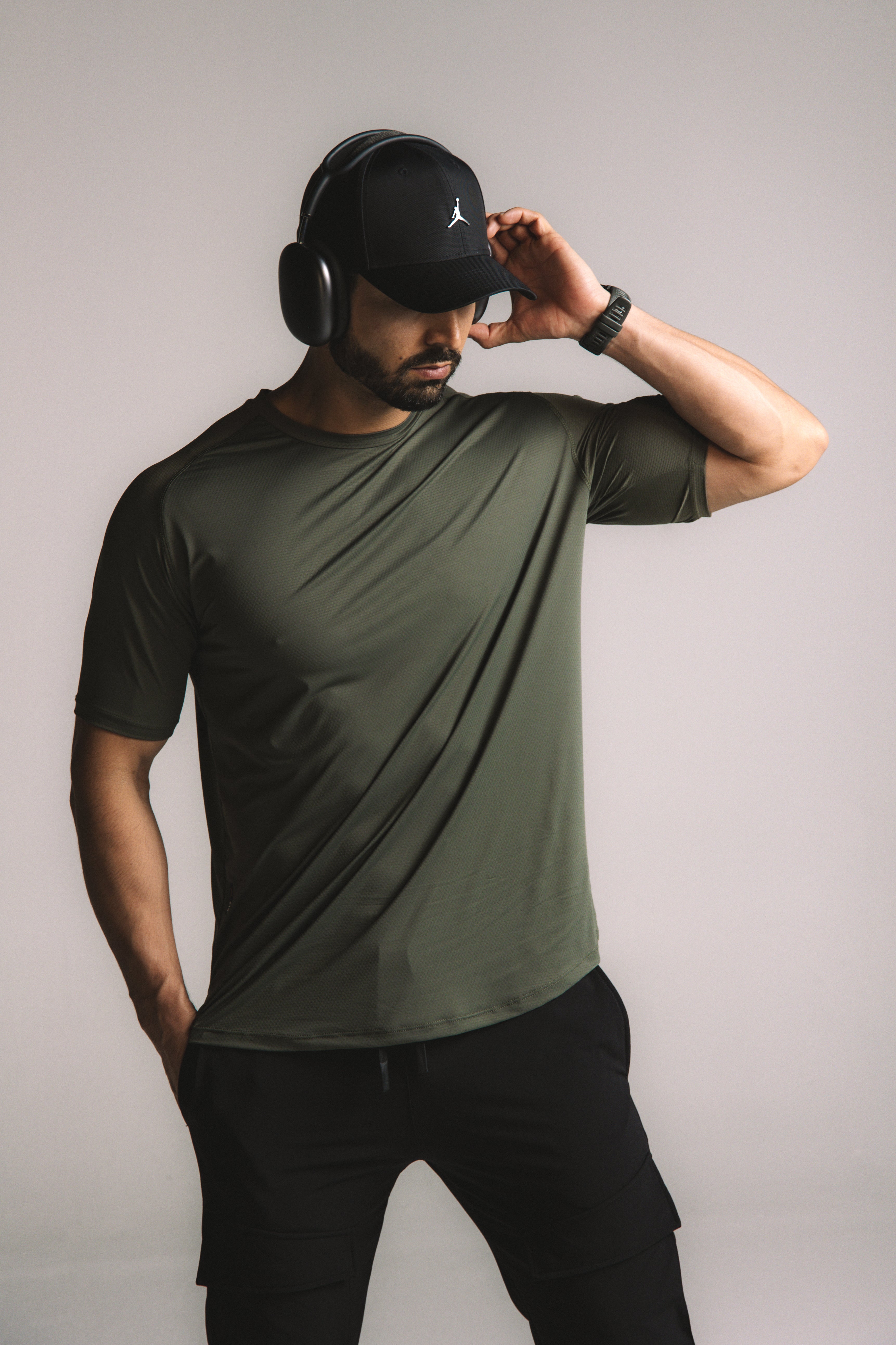 Artial Performance Tee - Army Green
