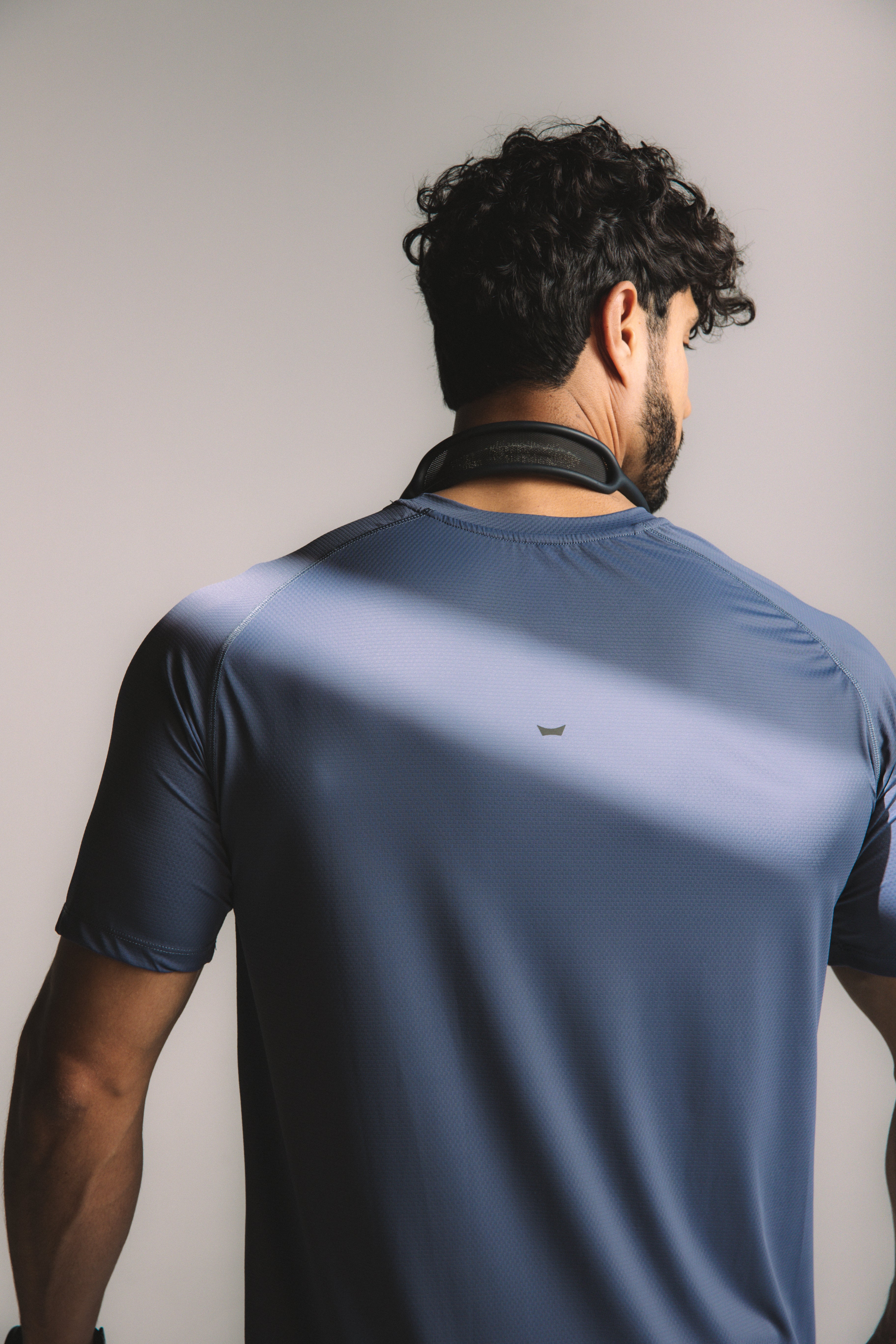 Artial Performance Tee - Steel Blue