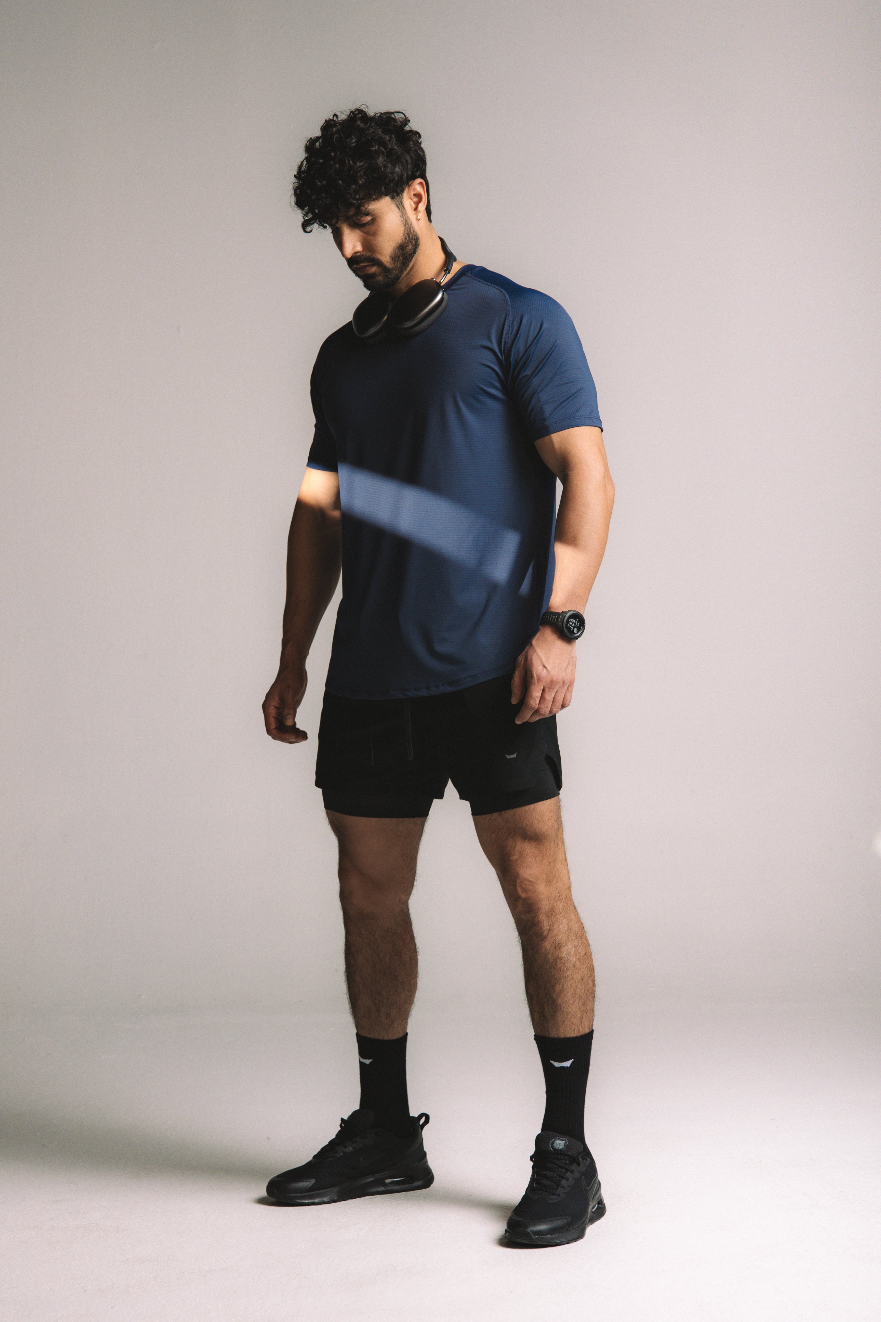 Artial Performance Tee - Navy Blue