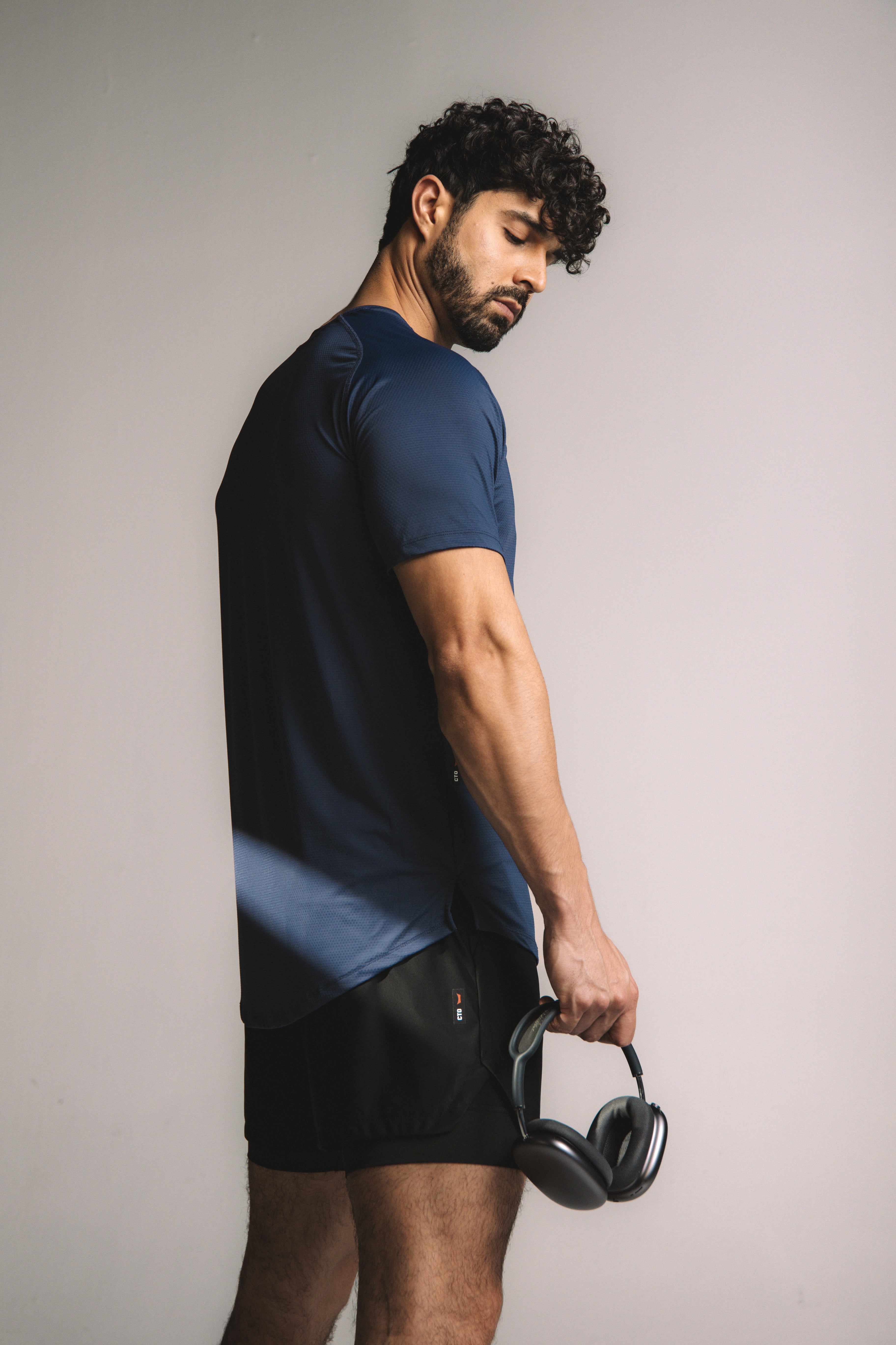 Artial Performance Tee - Navy Blue