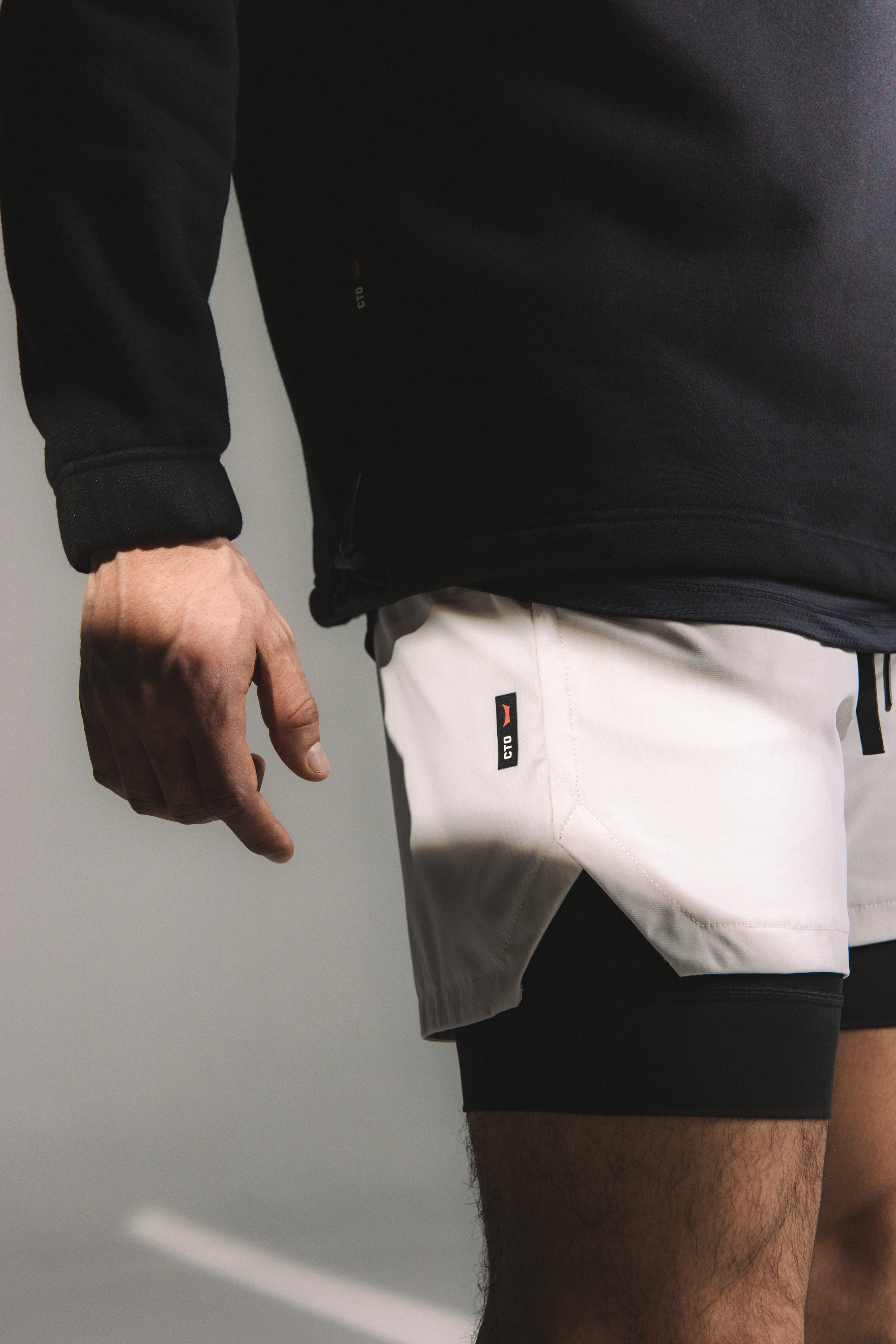 Core-Vent Liner Shorts - Whisper Gray