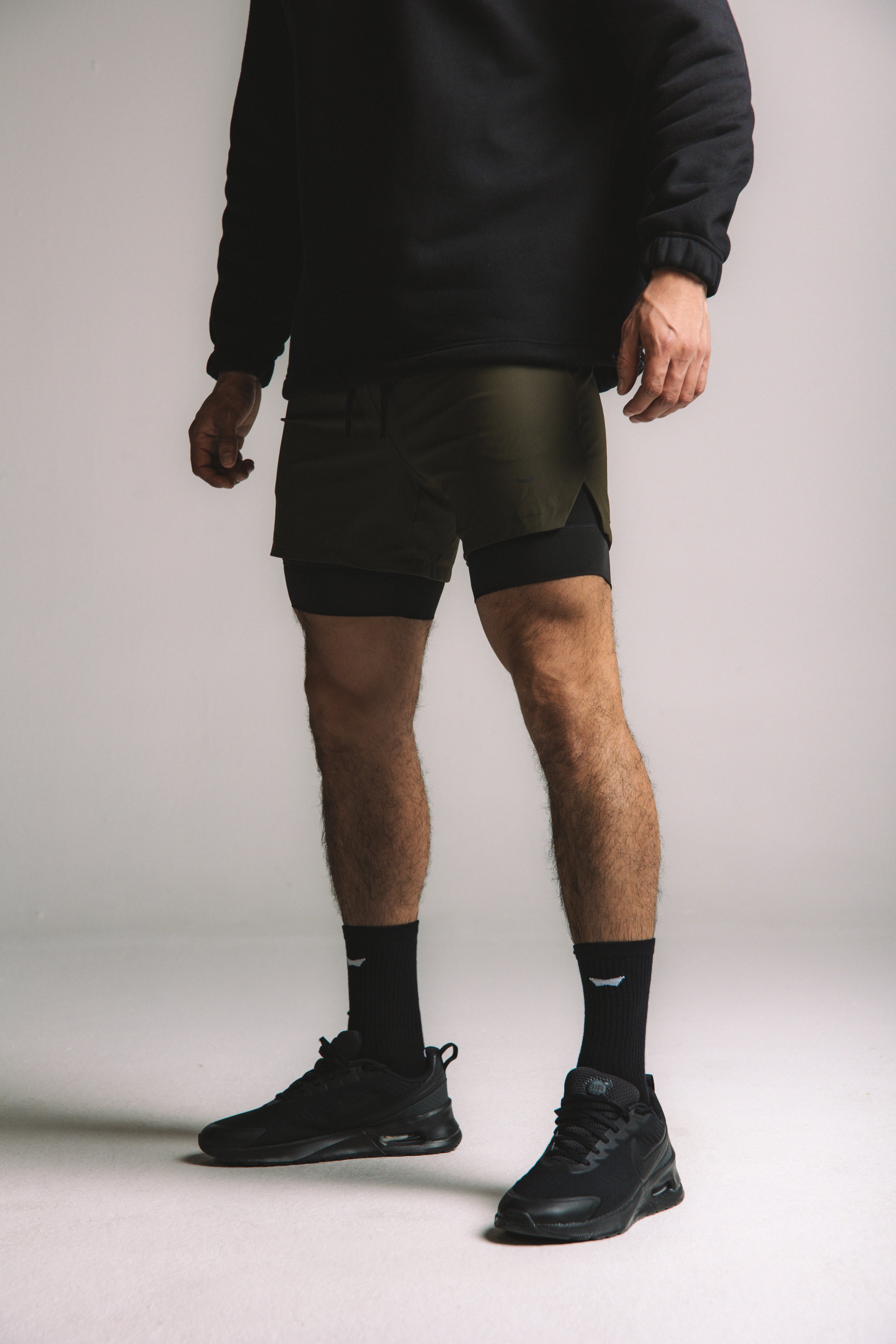 Core-Vent Liner Shorts - Dark Green