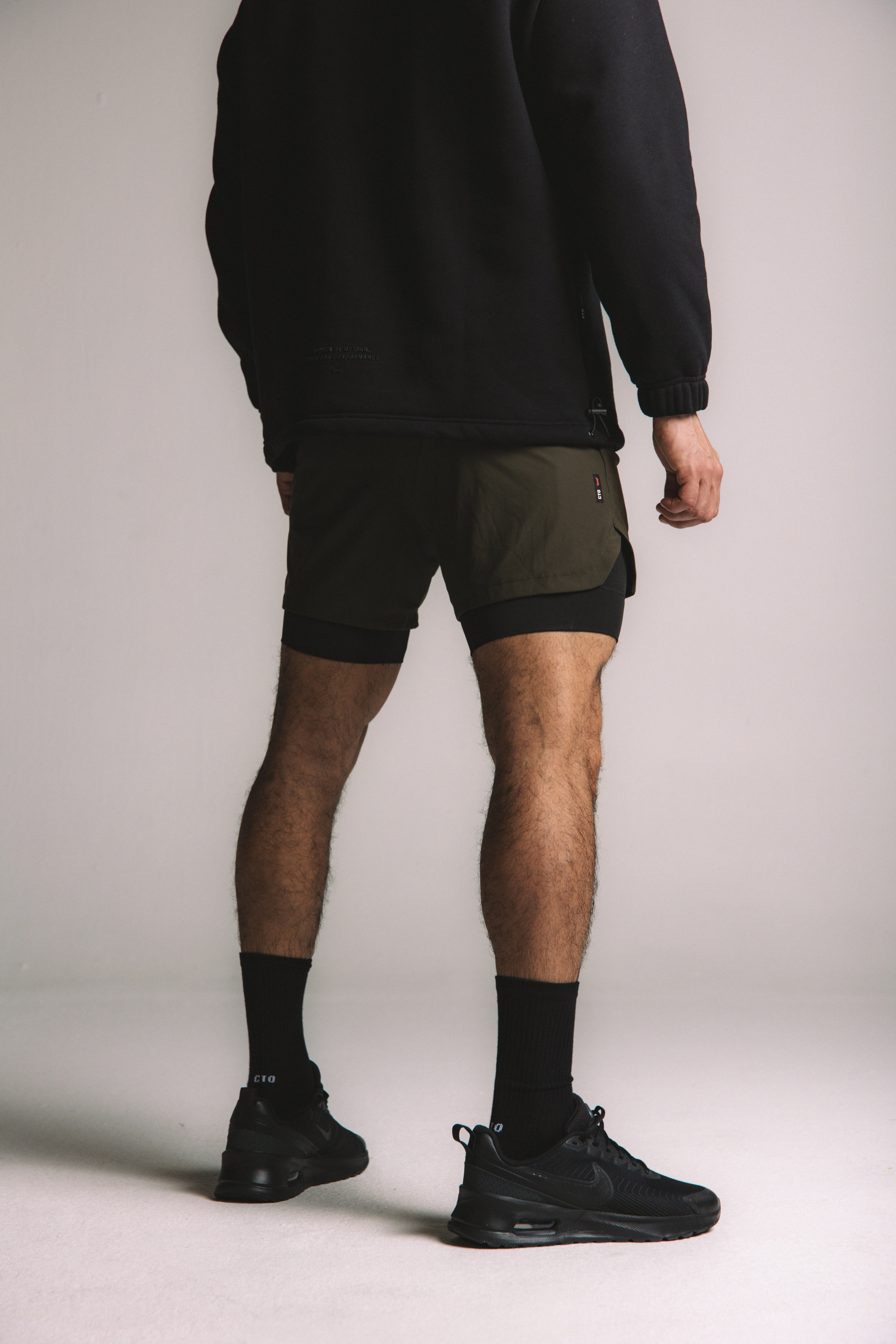Core-Vent Liner Shorts - Dark Green
