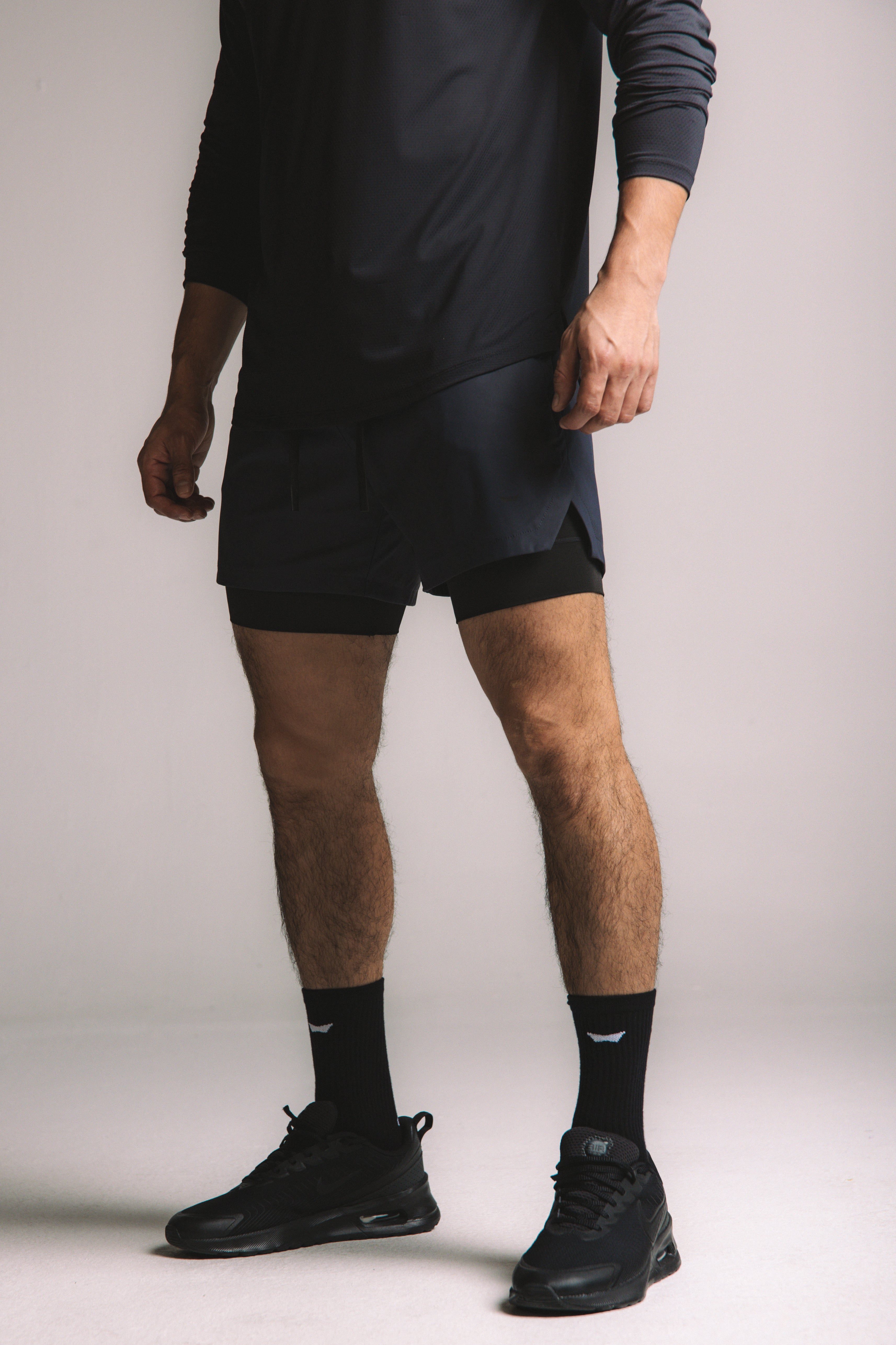 Core-Vent Liner Shorts - Midnight Blue