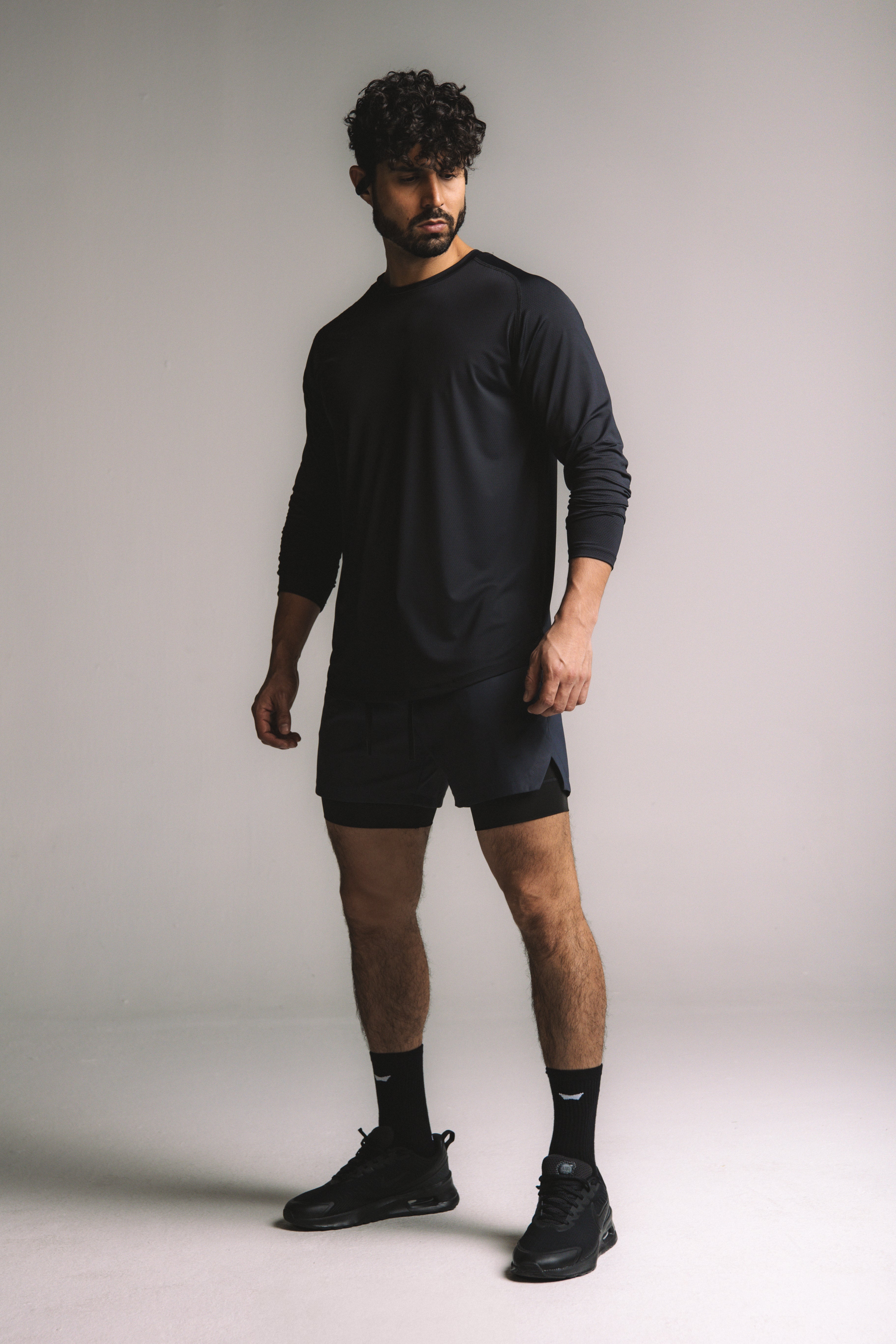 Core-Vent Liner Shorts - Midnight Blue