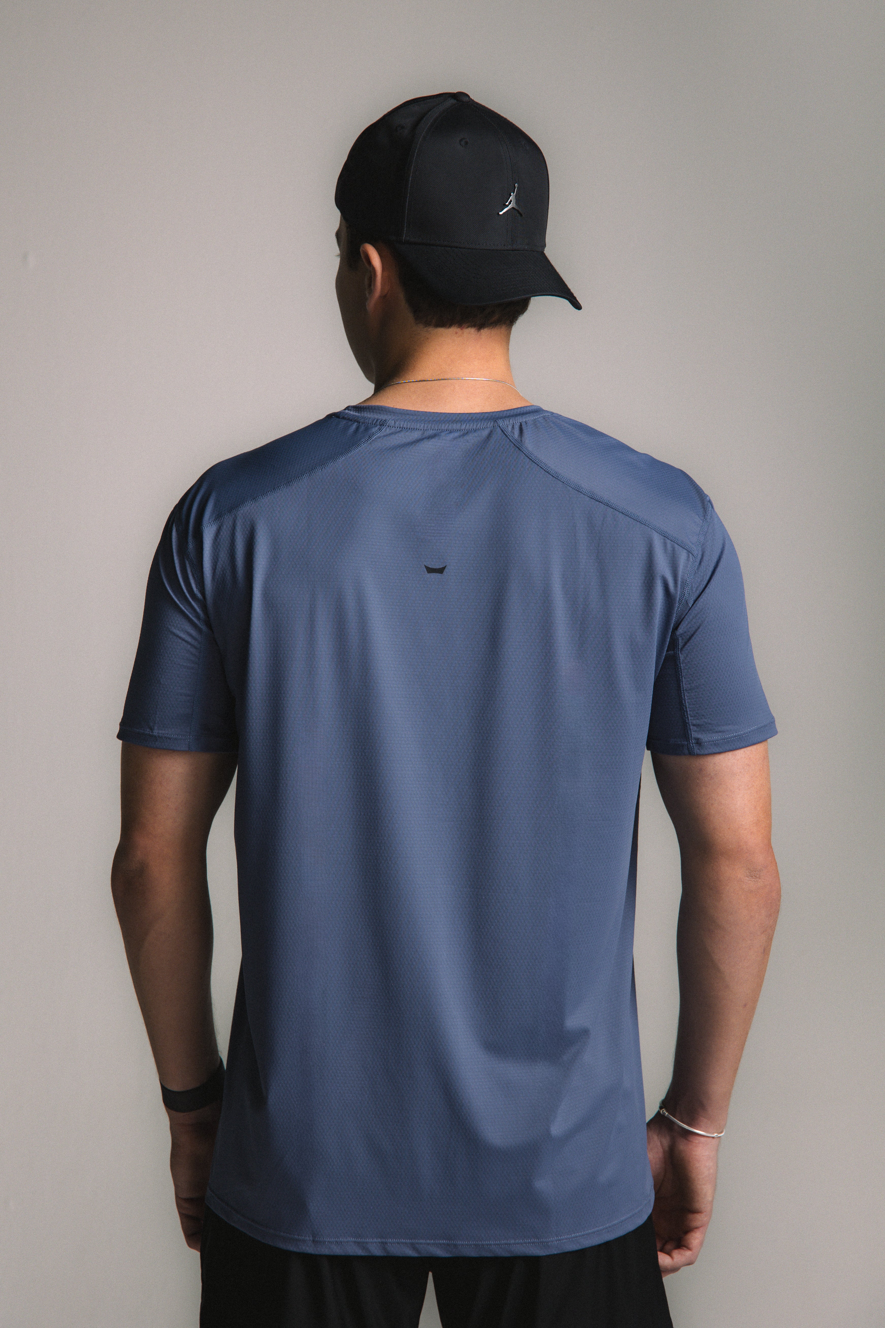 Artial Training Tee - Steel Blue
