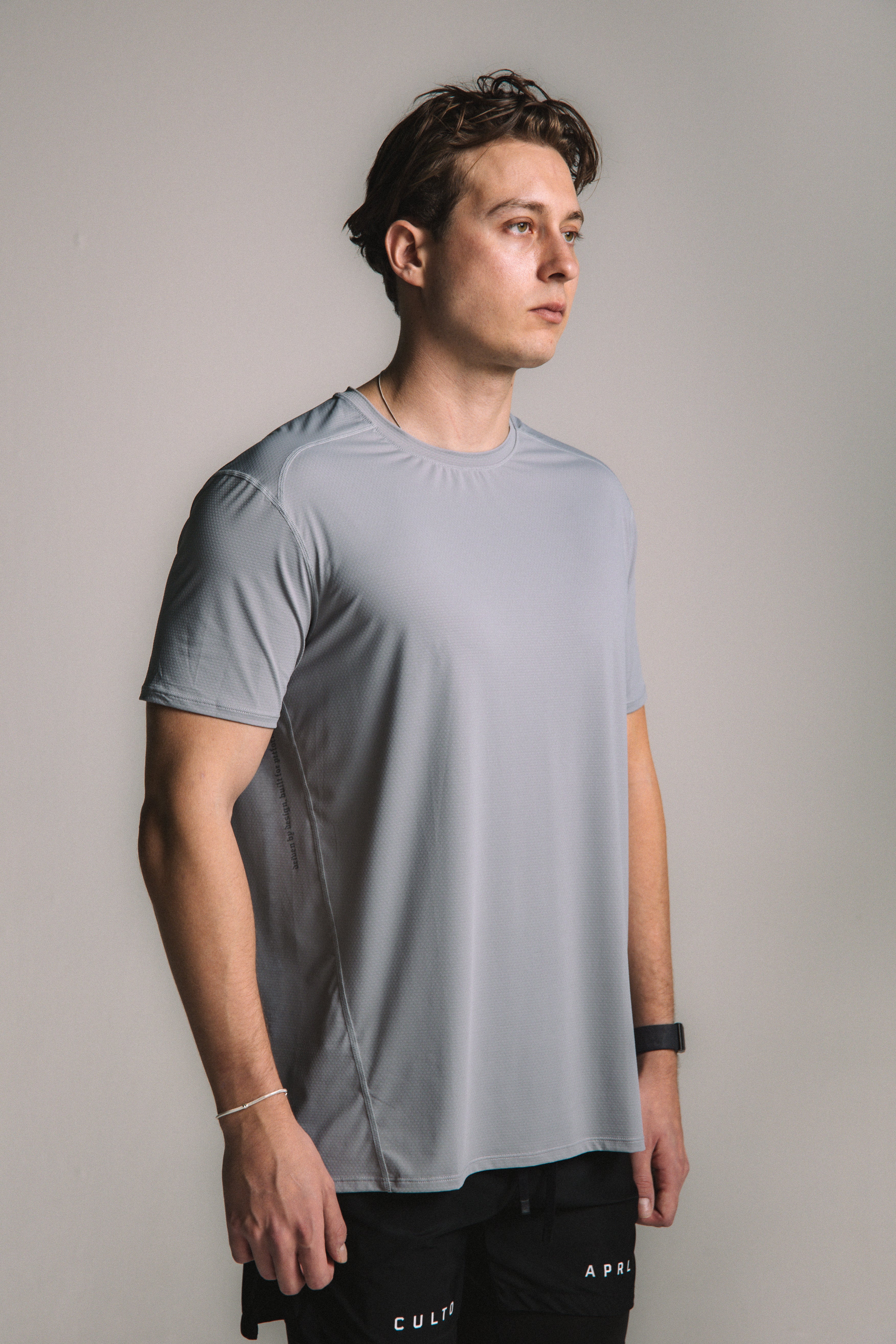 Artial Training Tee - Light Gray