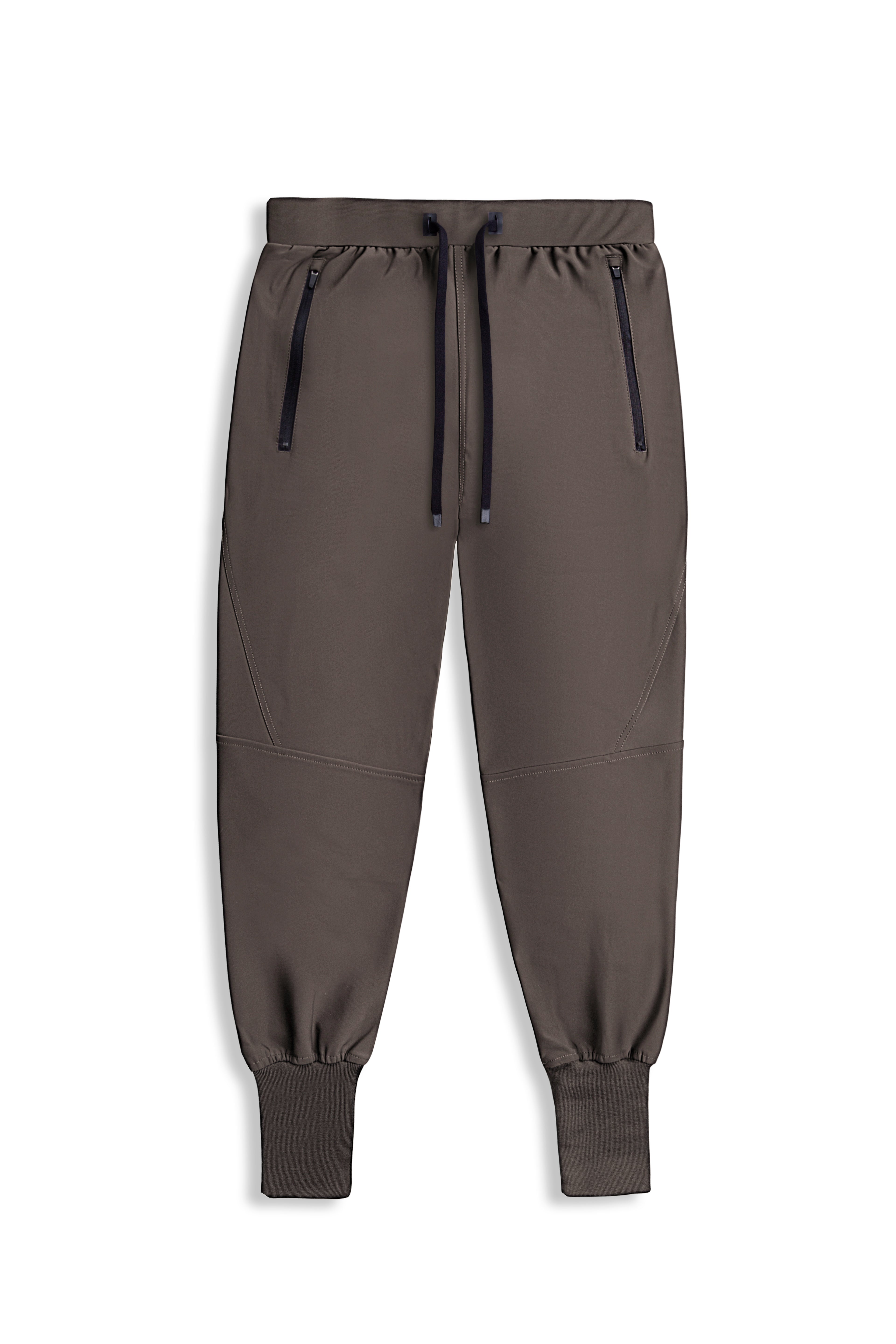 Core-Vent High Cuff Training Jogger - Brown