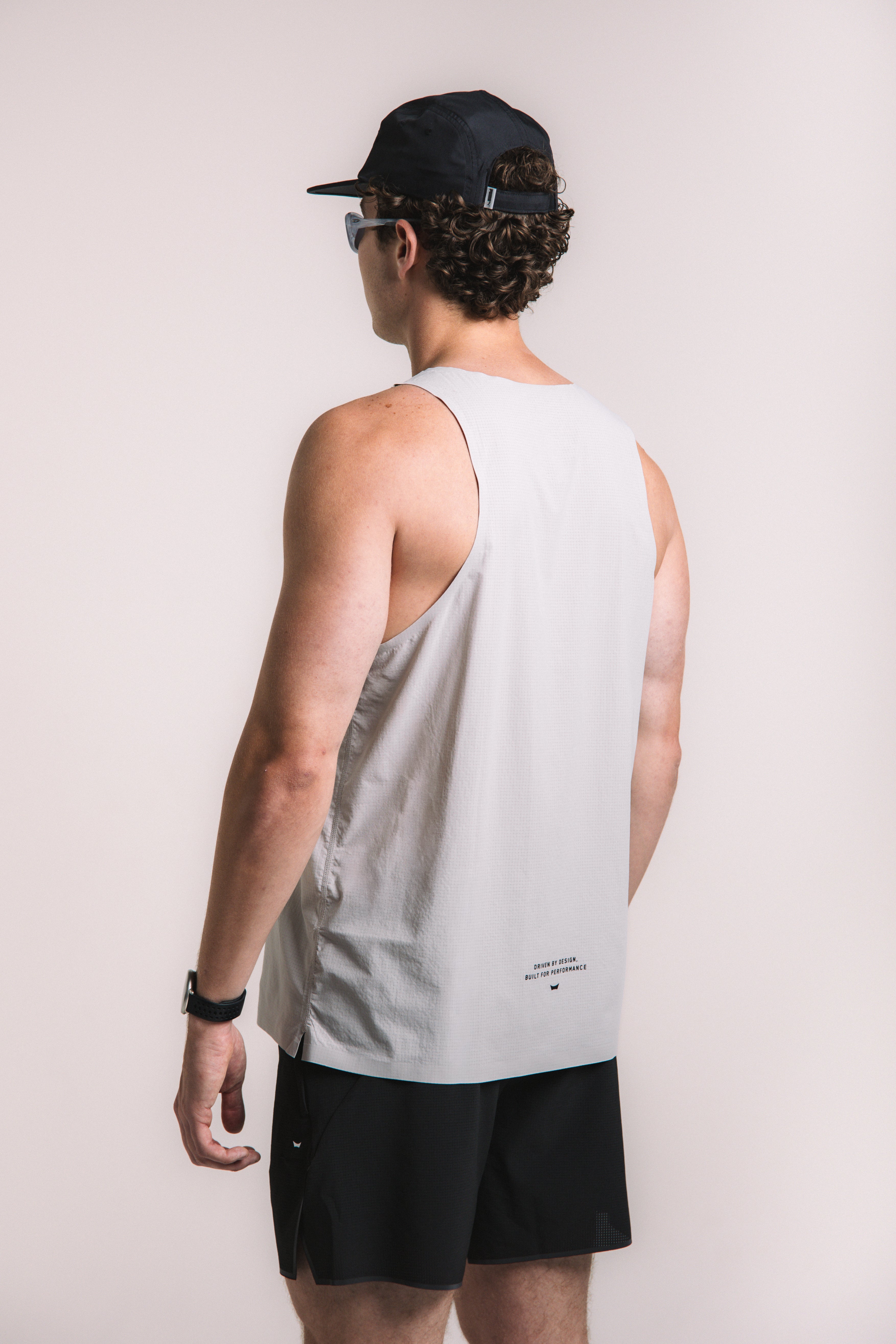 Dryal Technical Singlet - Light Gray