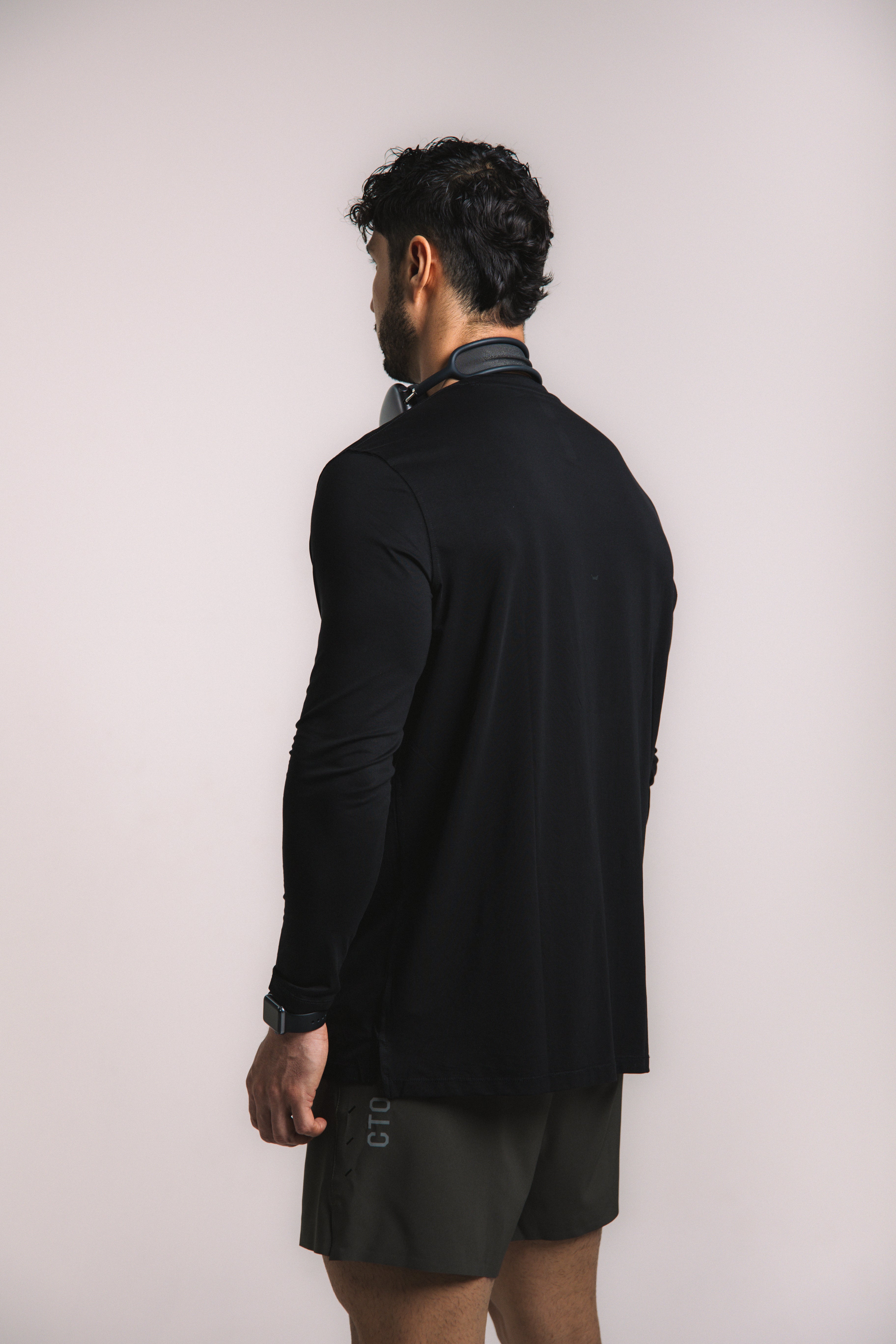 Lyocell Essential Long Sleeve - Black