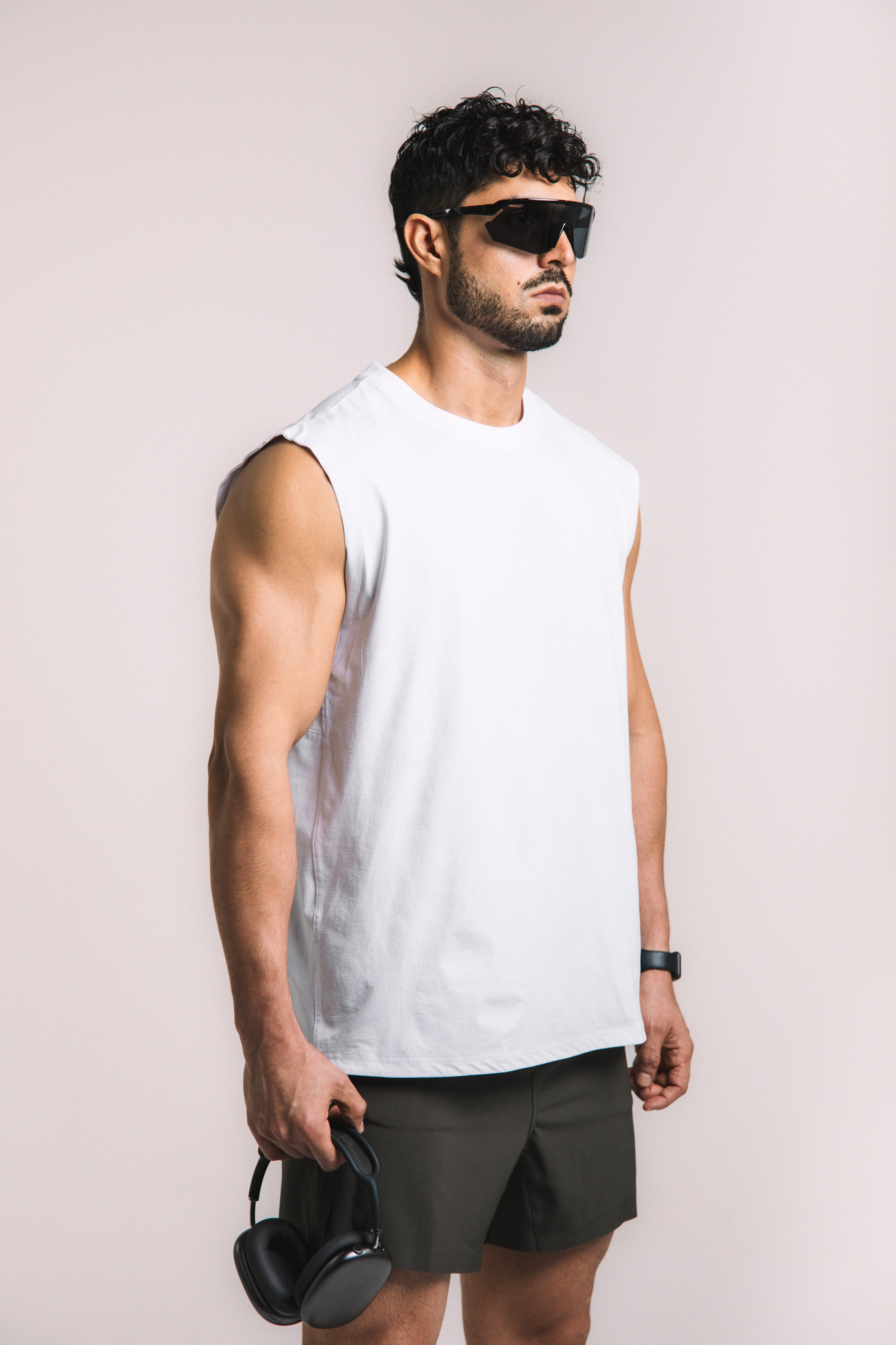 MicroVent Oversized Tank - White
