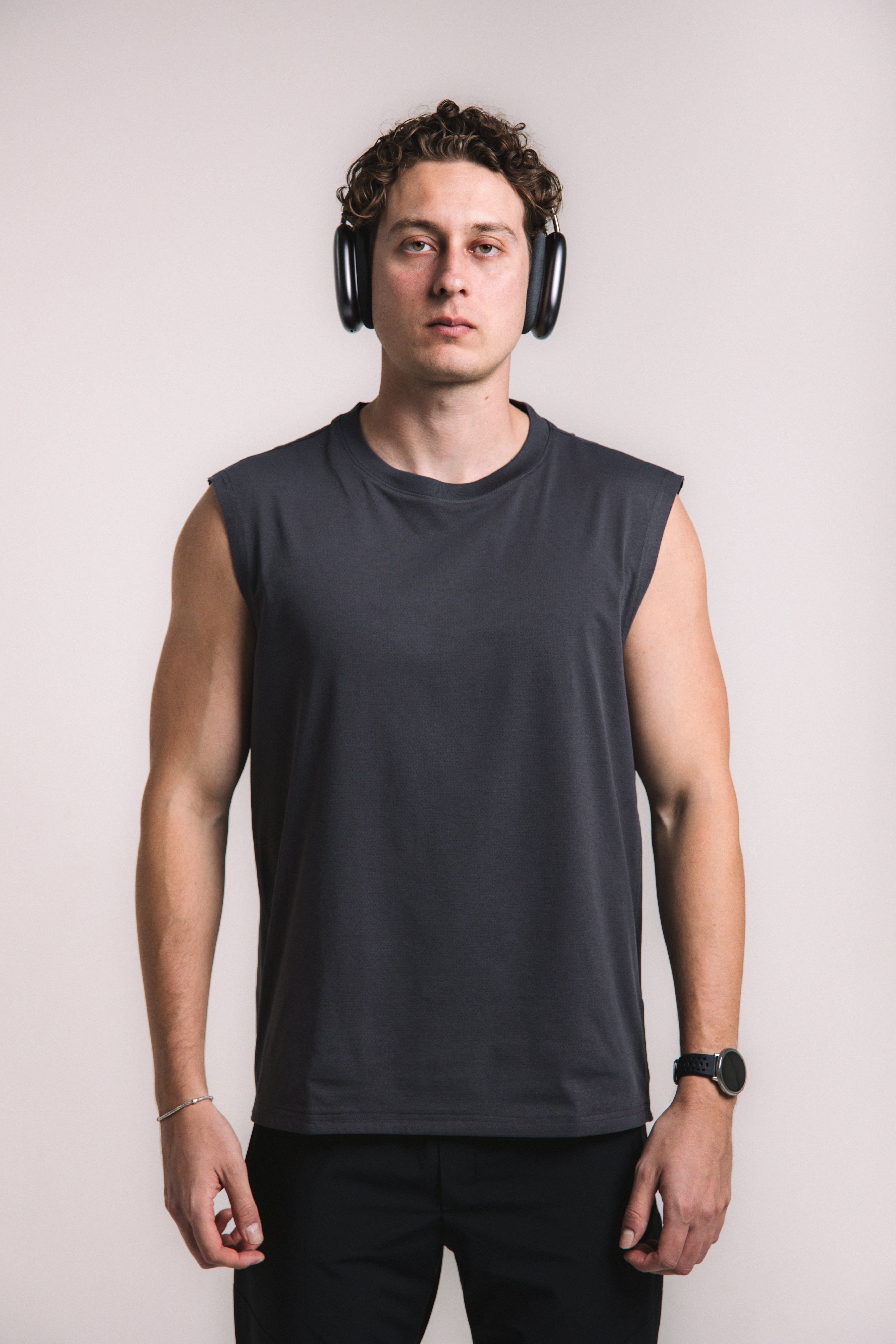 MicroVent Oversized Tank - Dark Gray