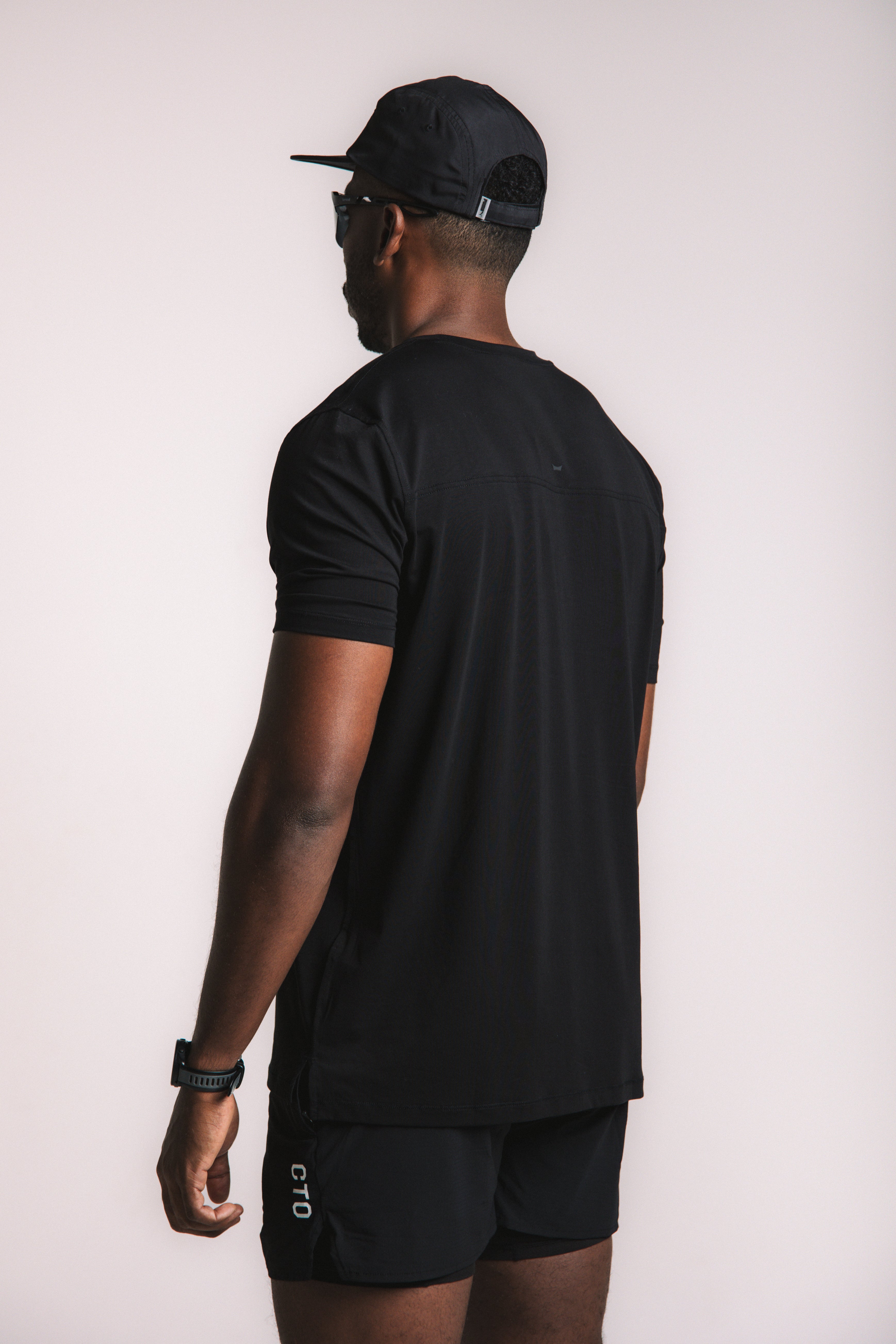 Lyocell Essential Tee - Black