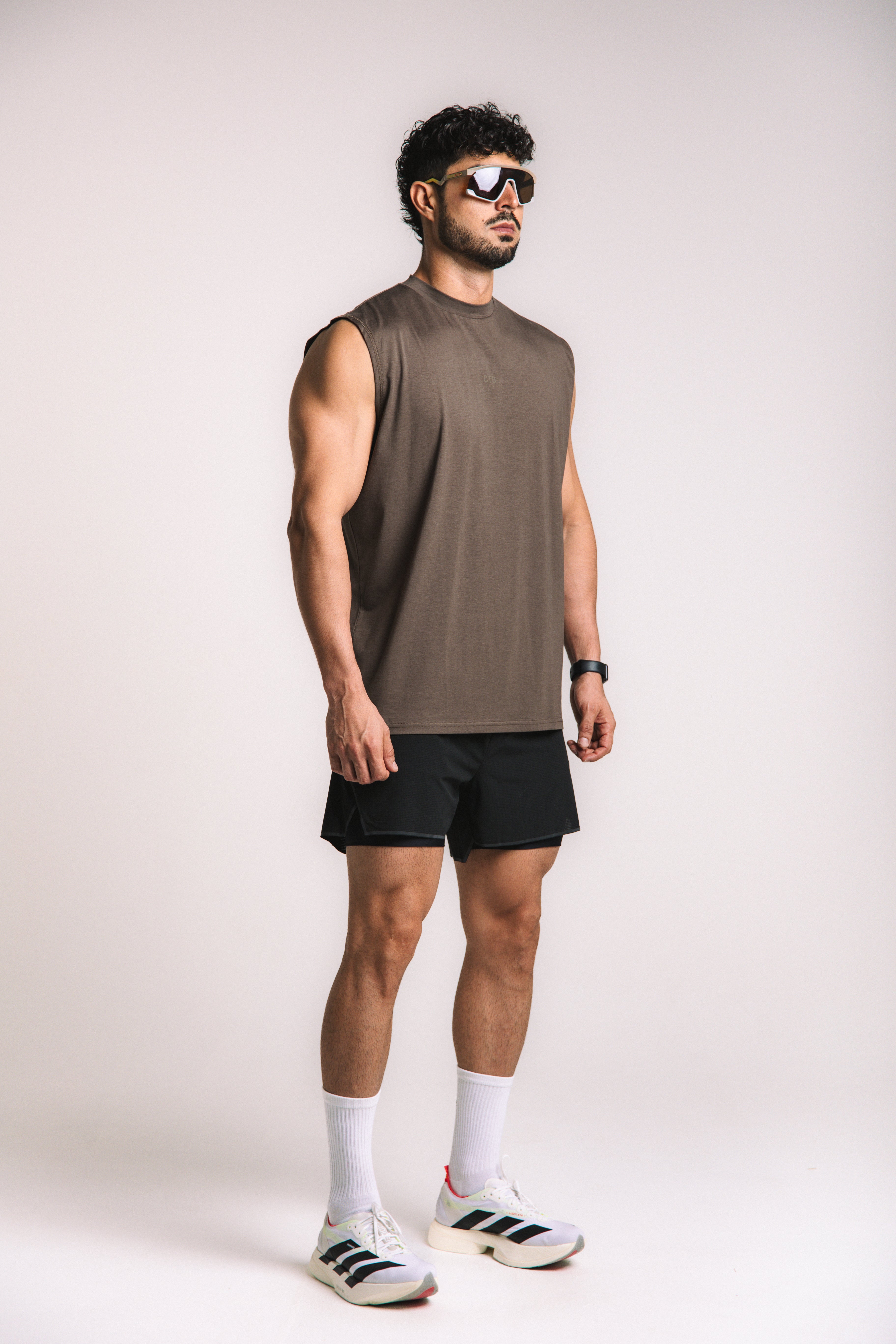 Lyocell Essential Tank V1 - Brown