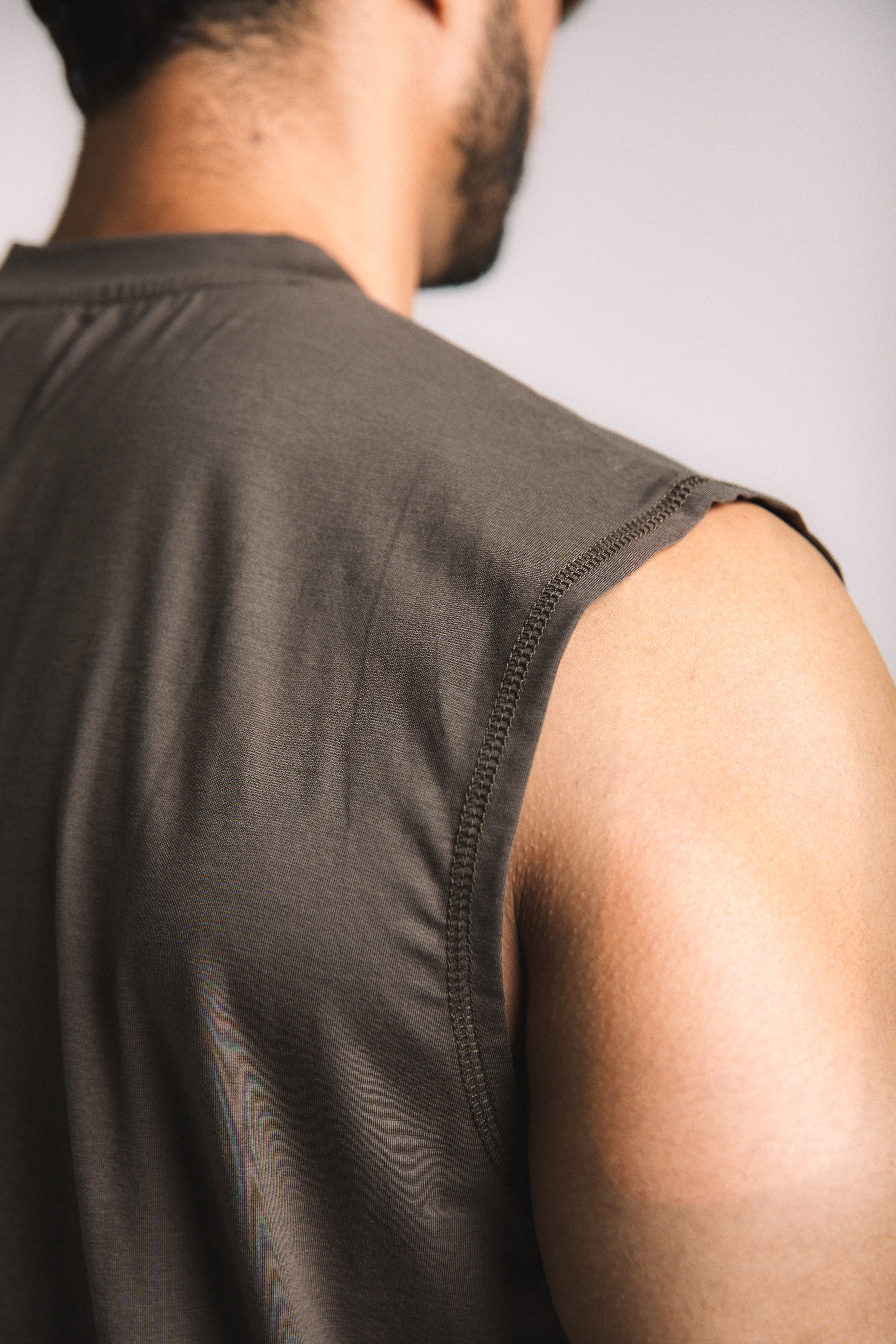 Lyocell Essential Tank V1 - Brown