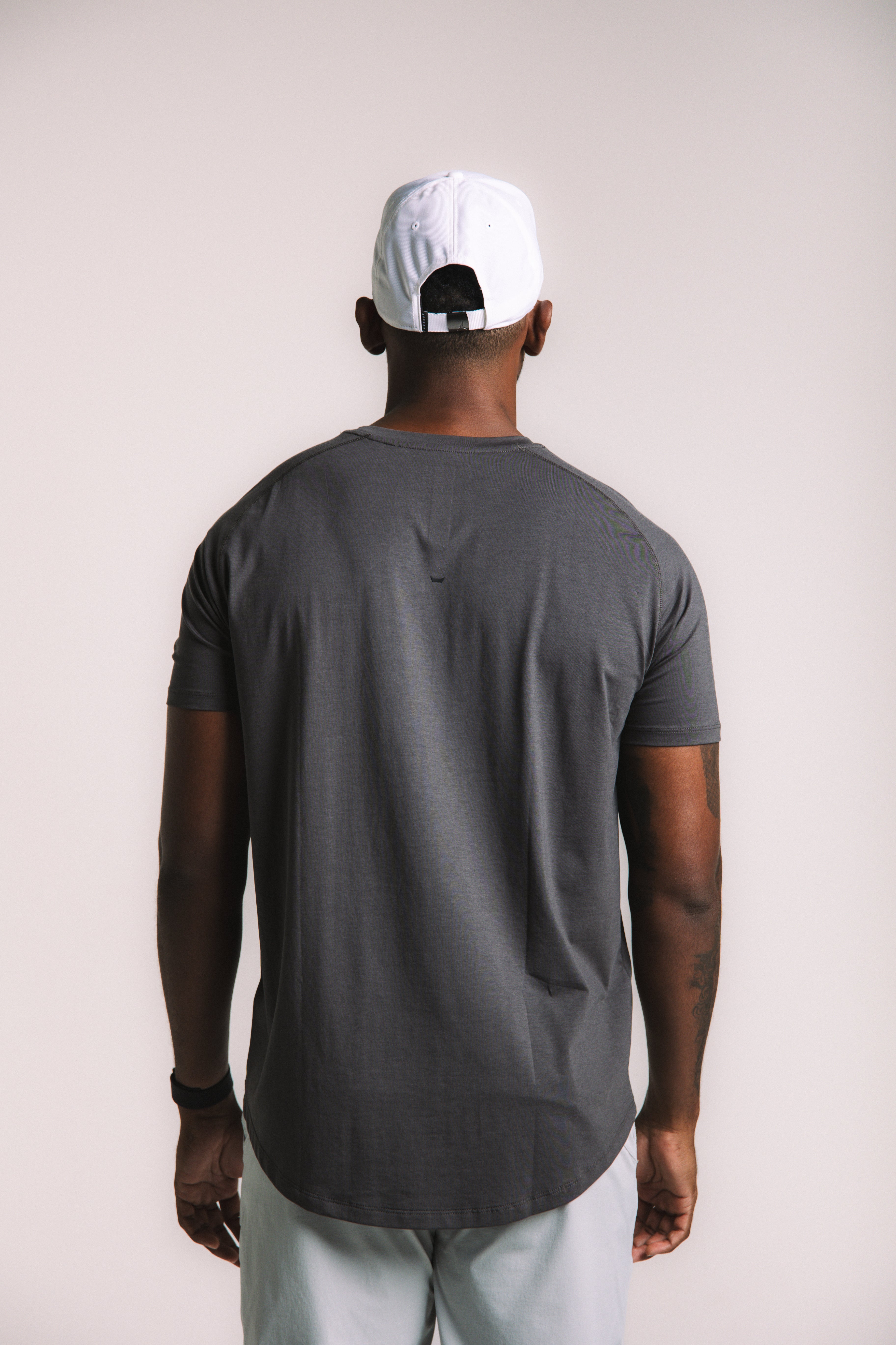 Lyocell Training Tee - Dark Gray
