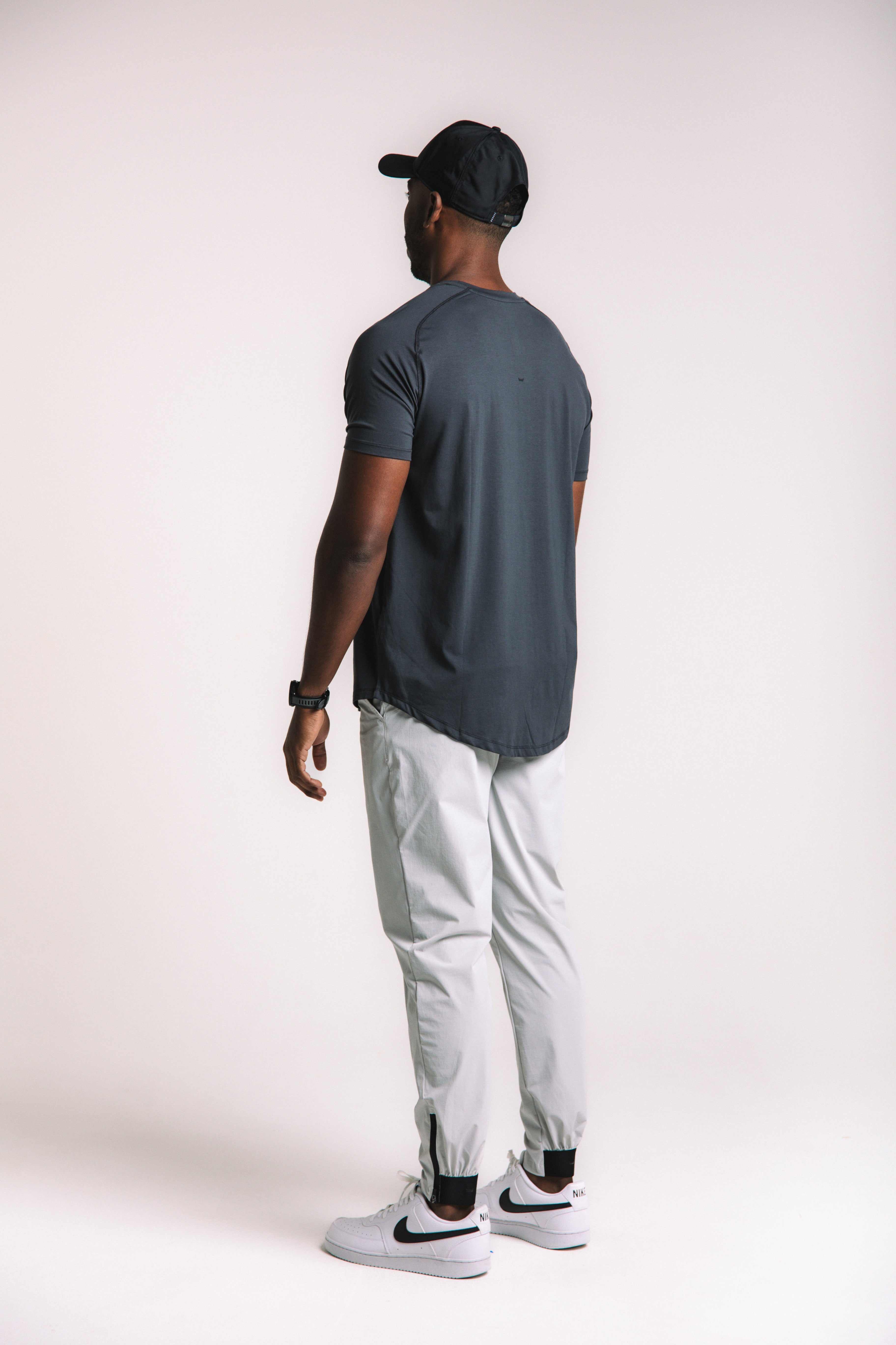 Lyocell Training Tee - Navy Blue
