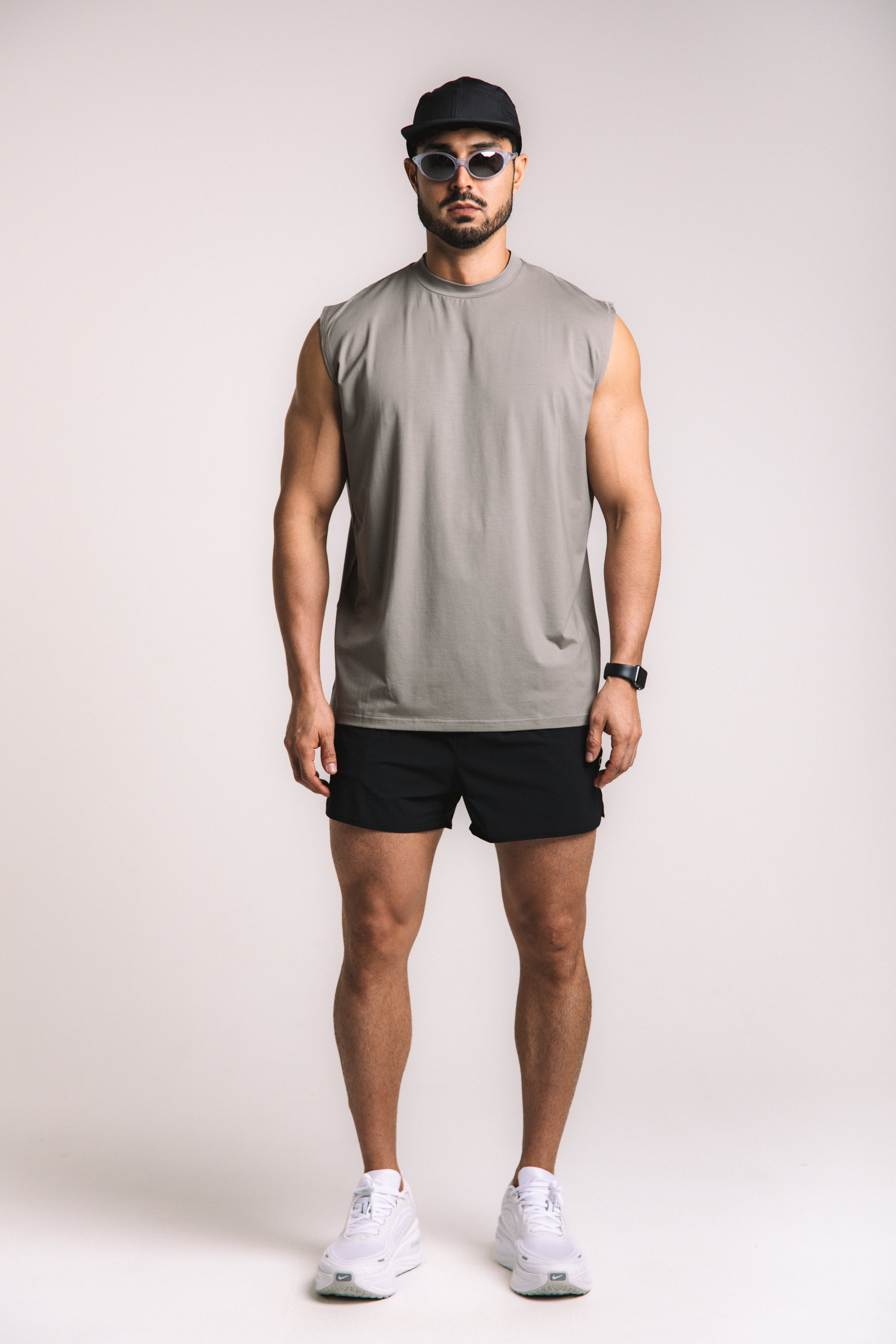 Lyocell Essential Tank V2 - Taupe
