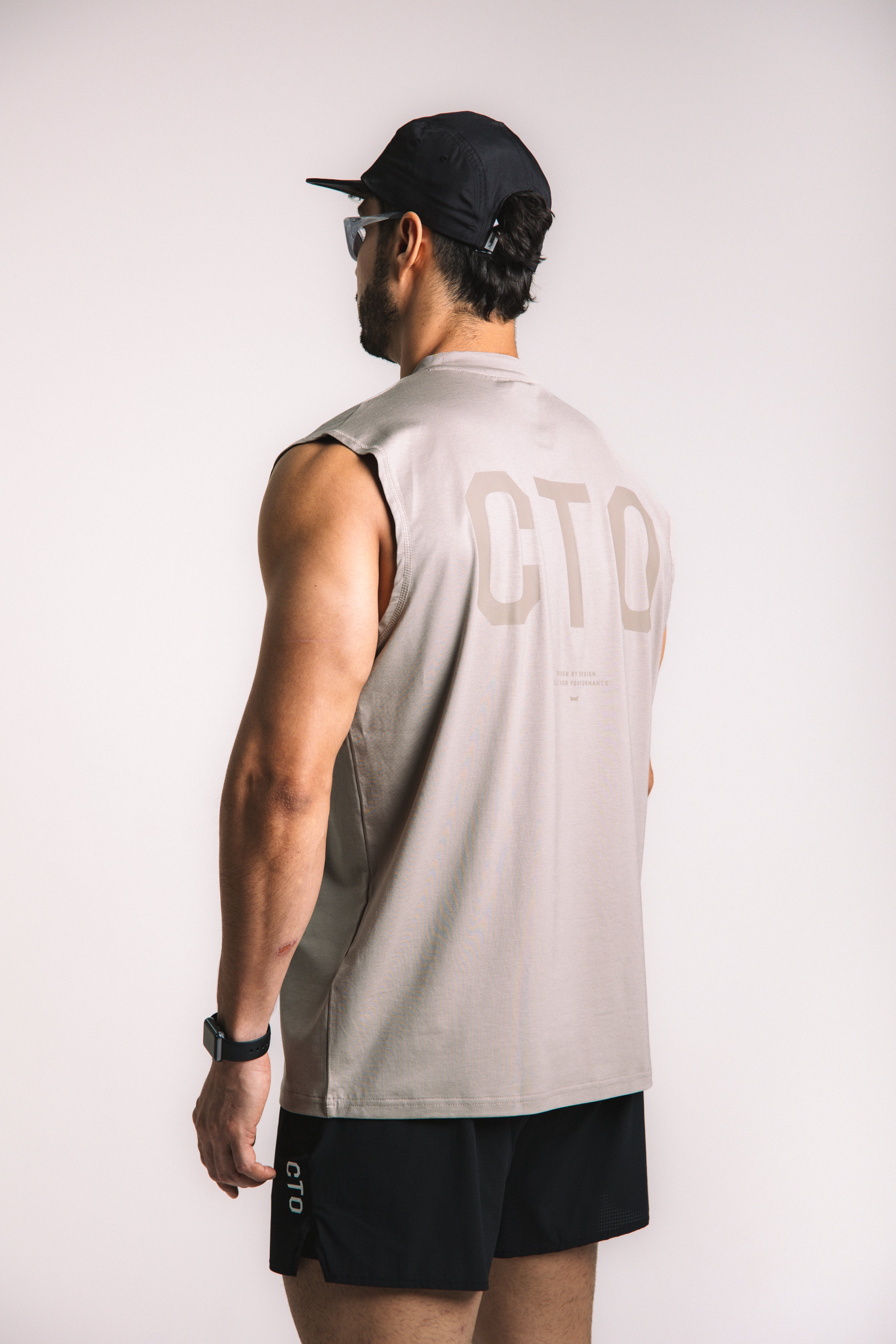 Lyocell Essential Tank V2 - Taupe