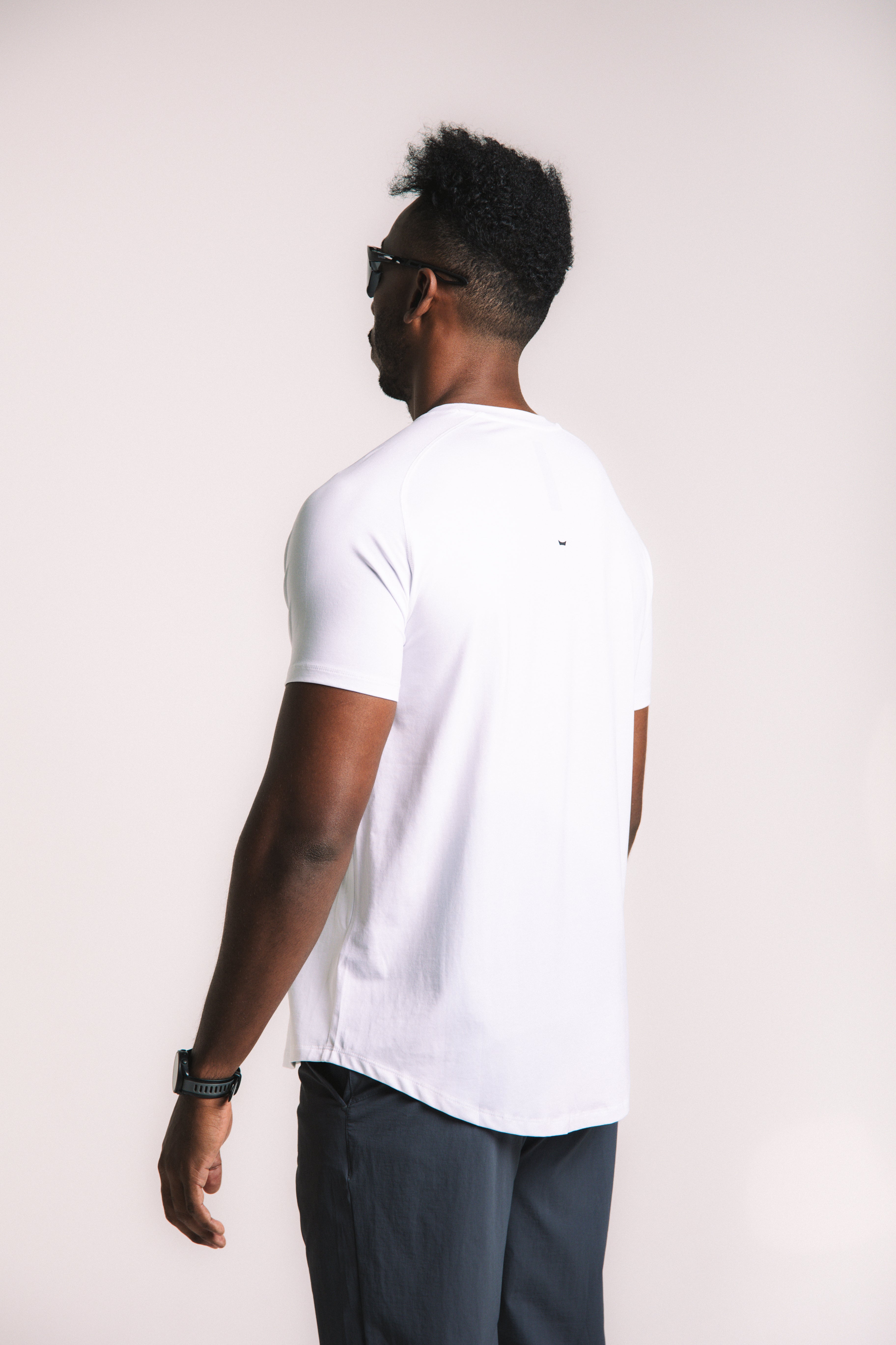 Lyocell Training Tee - White