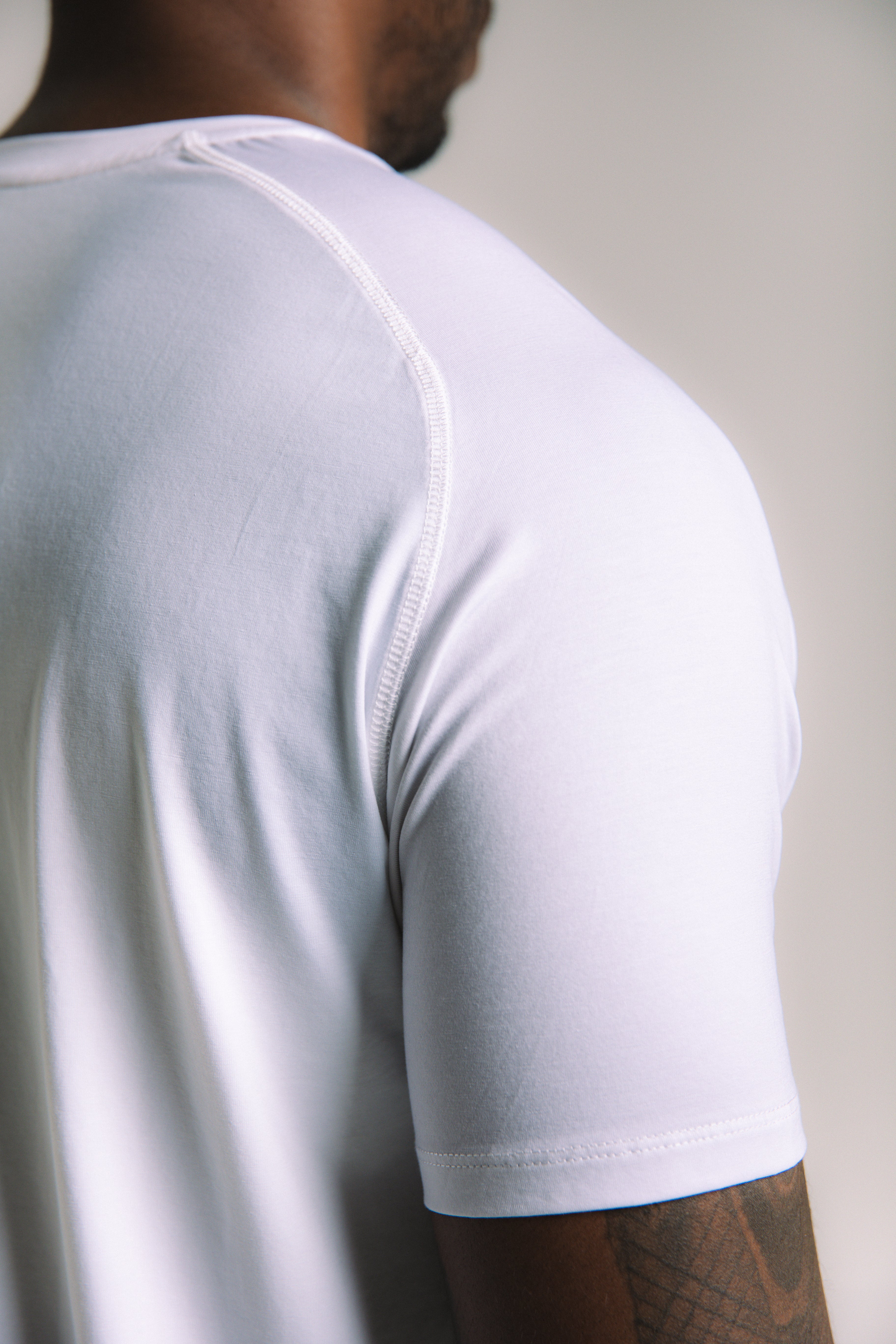 Lyocell Training Tee - White