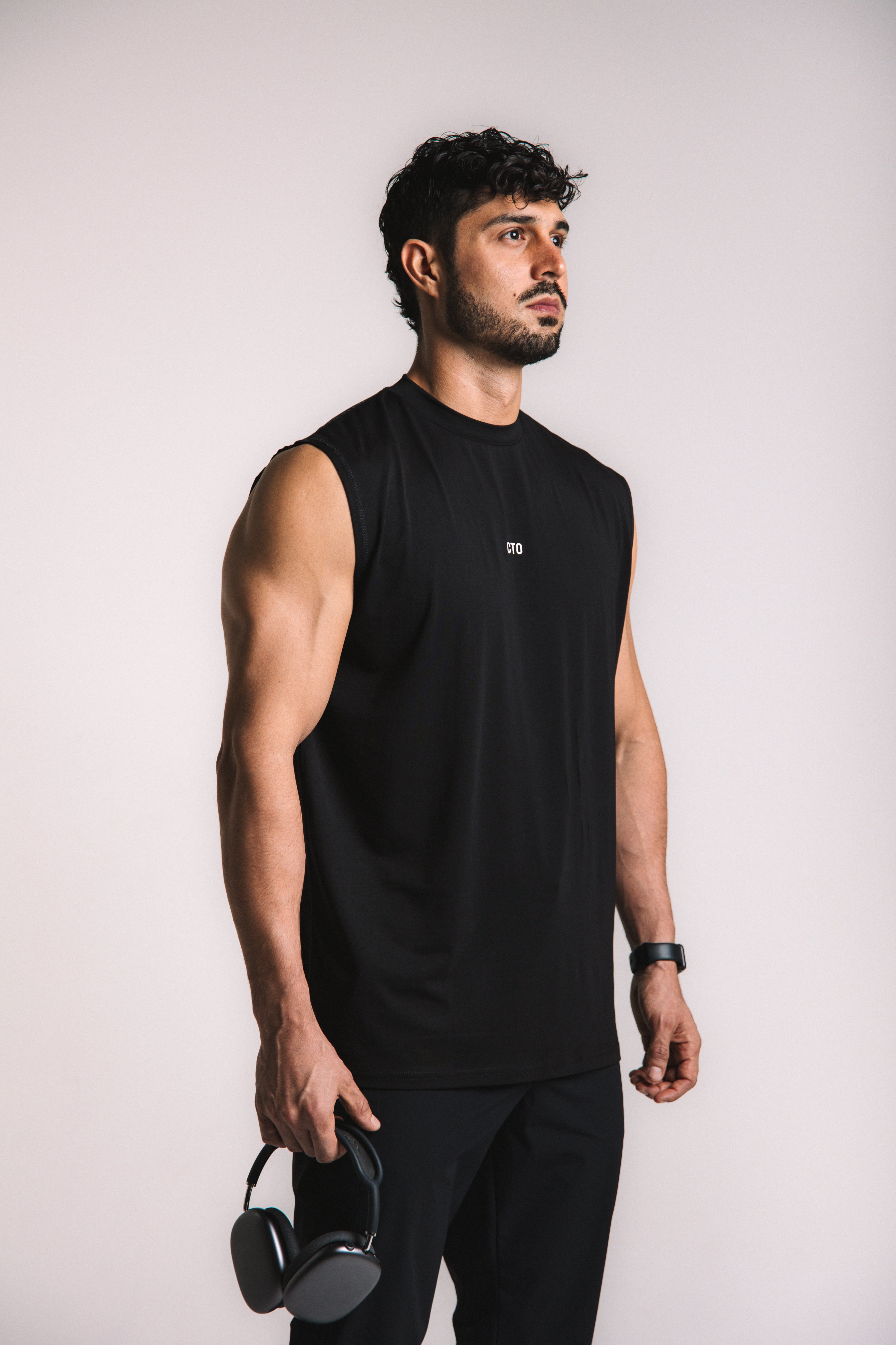 Lyocell Essential Tank V1 - Black